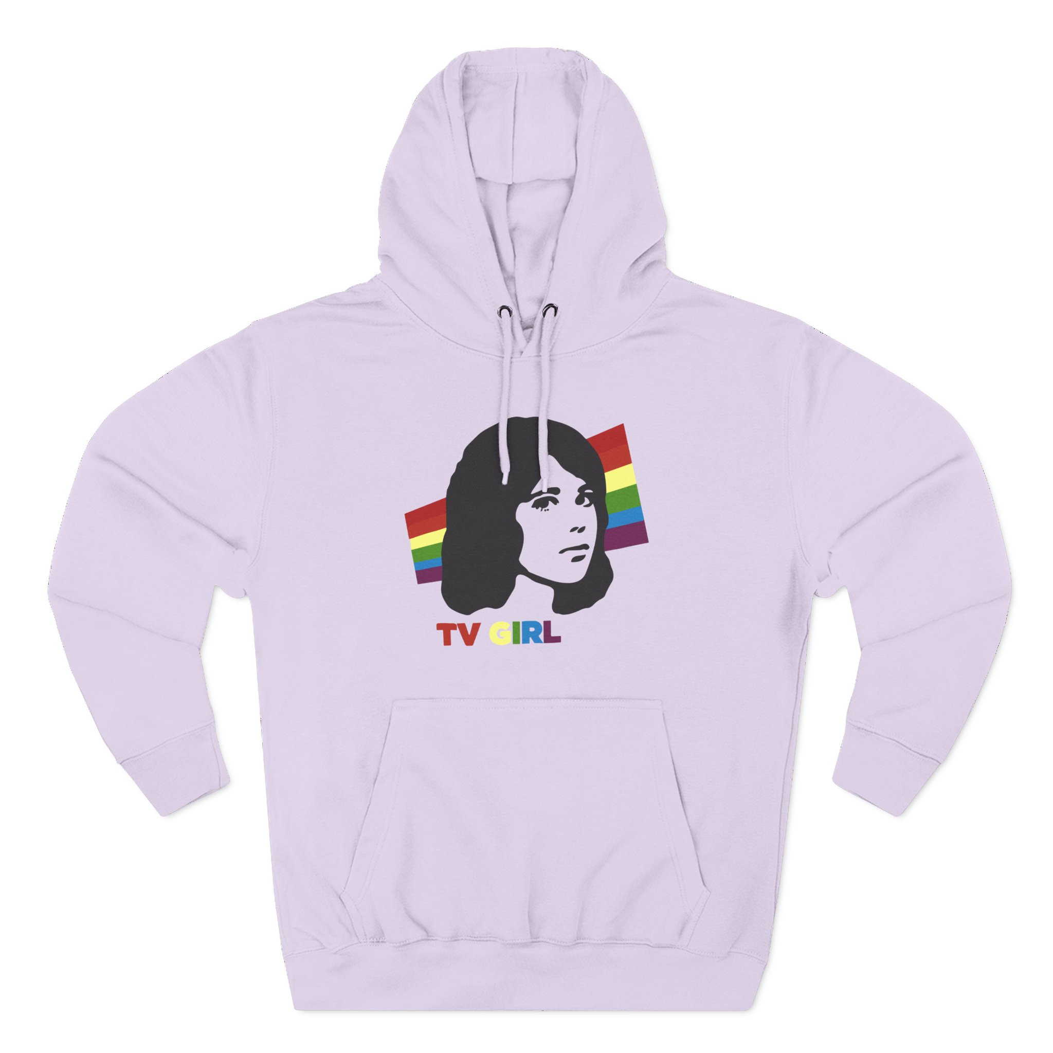 Tv Girl Three-Panel Fleece Hoodie