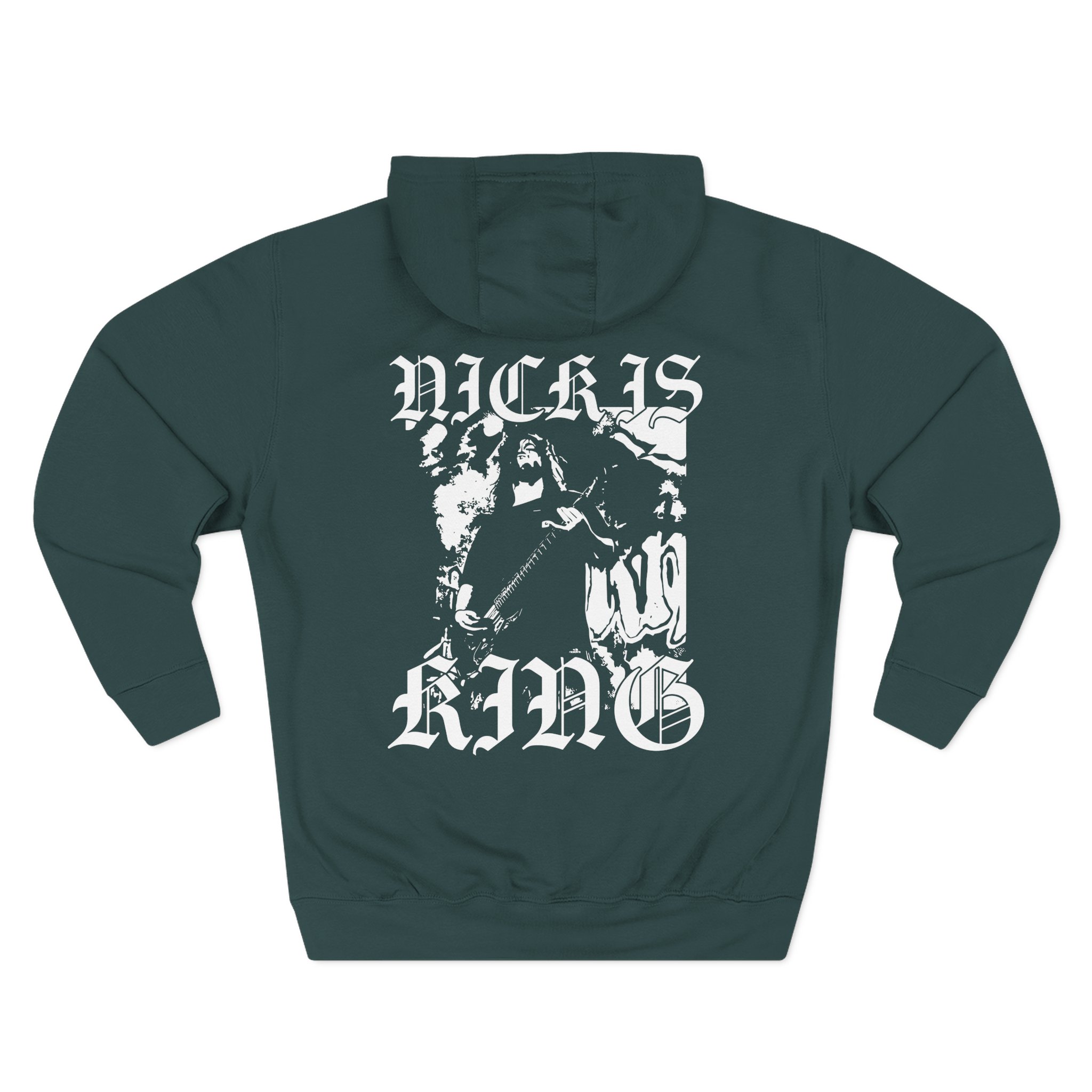 Kublai Khan - Nick is King Three-Panel Fleece Hoodie