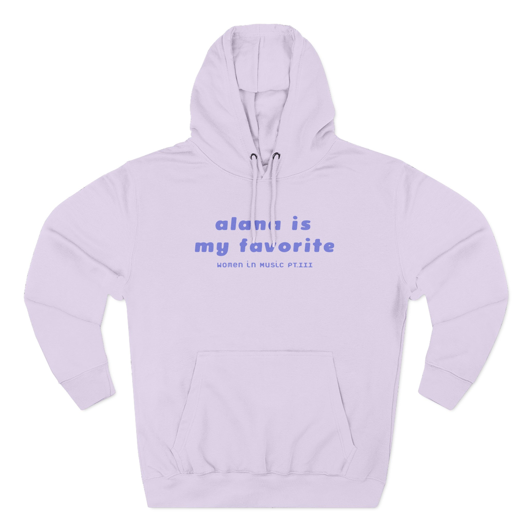 Haim Merch Este is My Favorite Three-Panel Fleece Hoodie