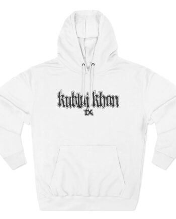 Kublai Khan - Never Enough Sportsgrey Three-Panel Fleece Hoodie