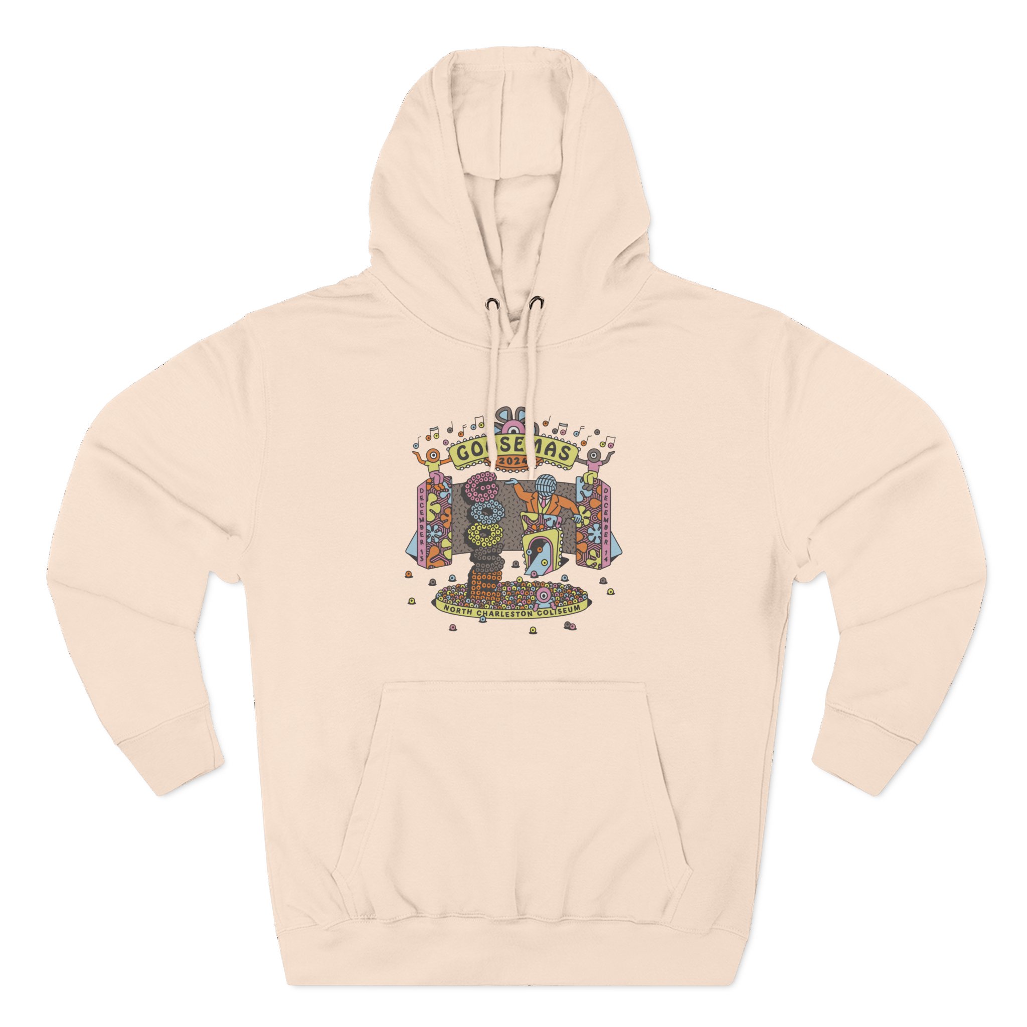 Goosemas Bingo Stage Three-Panel Fleece Hoodie