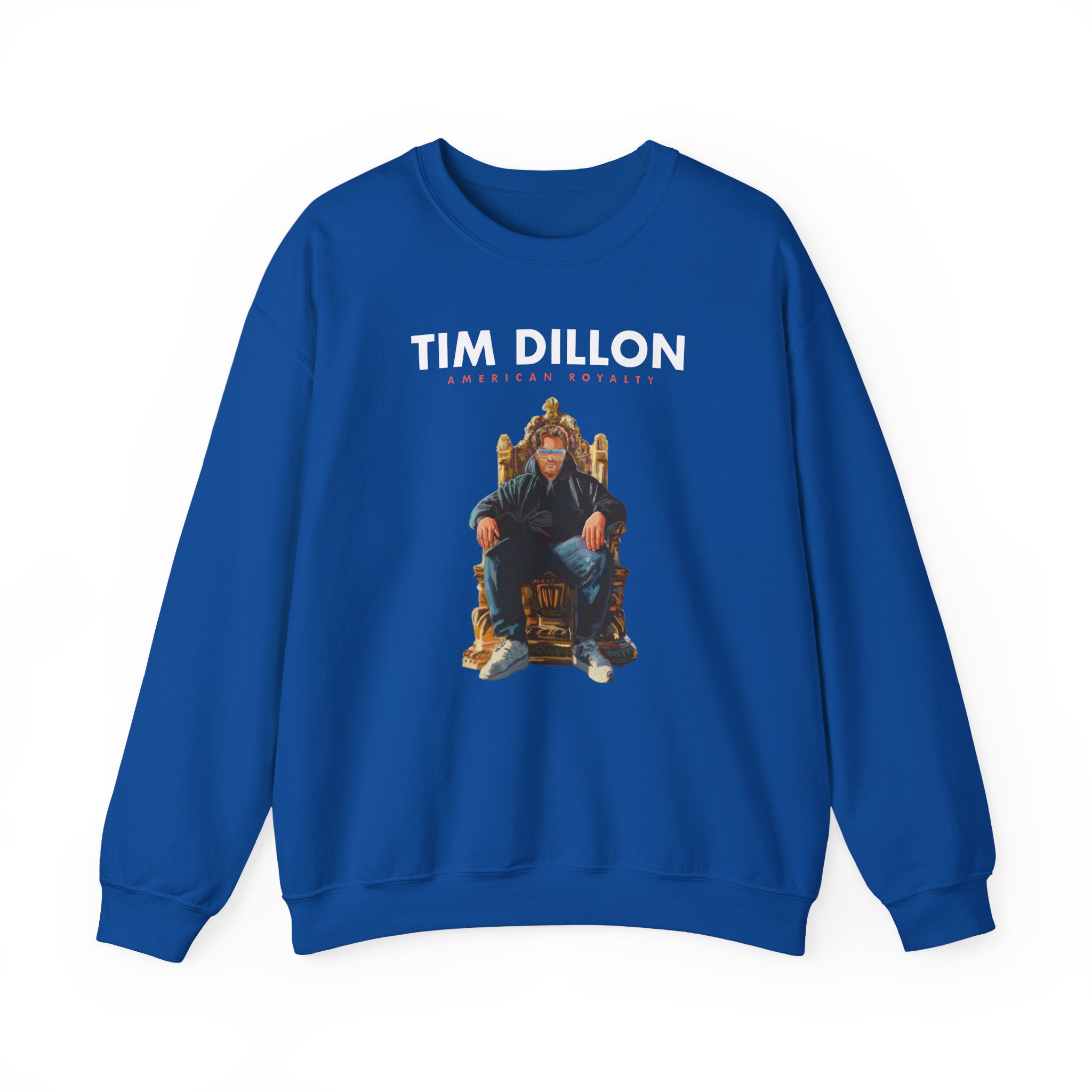 Tim Dillon American Royalty Tour Unisex Heavy Blendâ„¢ Crewneck Sweatshirt