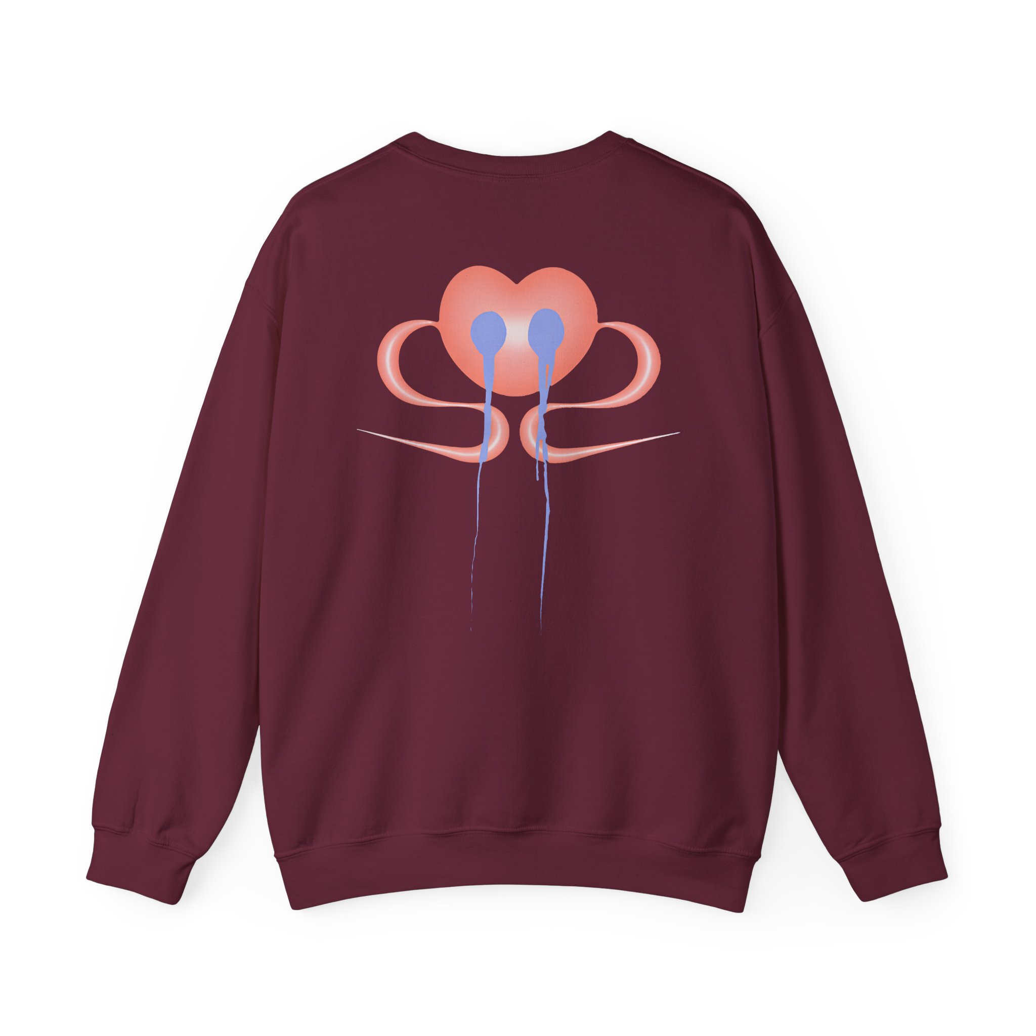 Nina Chuba Heart Unisex Heavy Blendâ„¢ Crewneck Sweatshirt