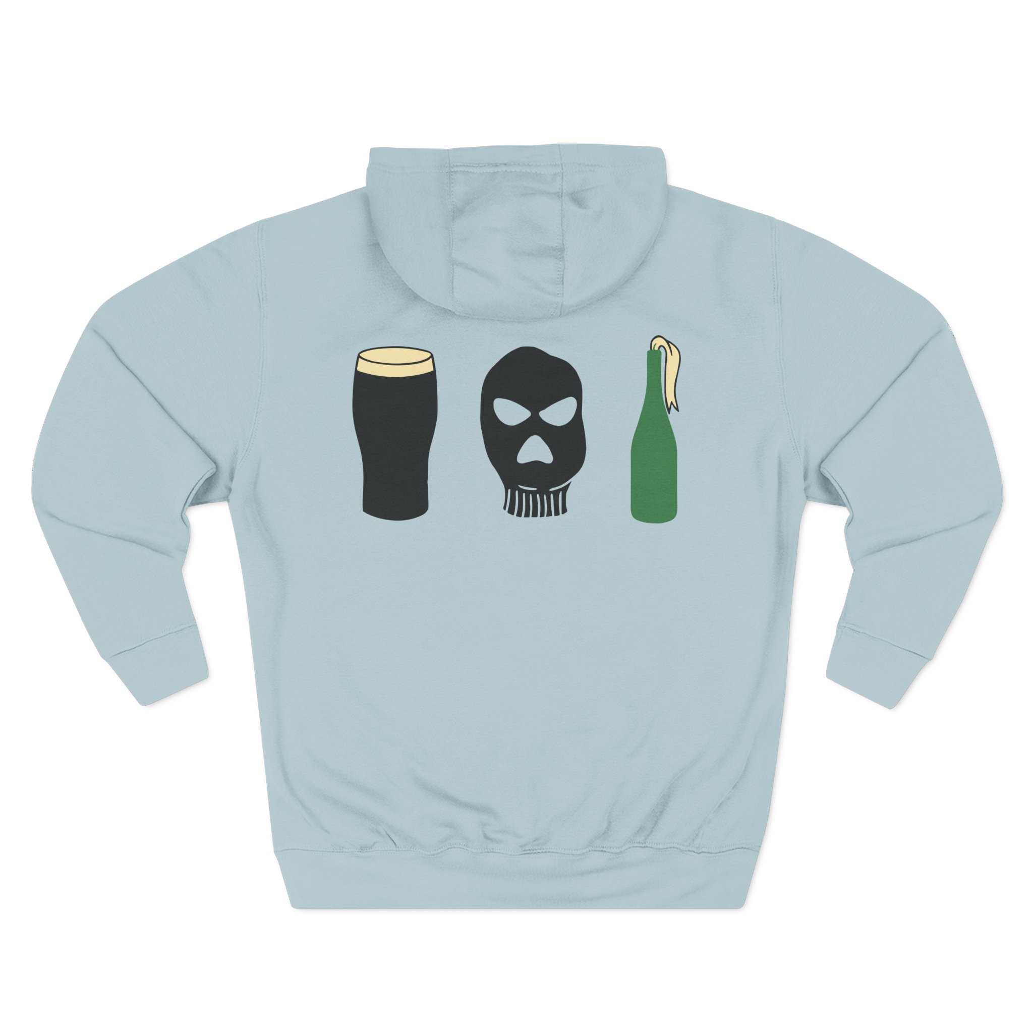 Essentials Three-Panel Fleece Hoodie