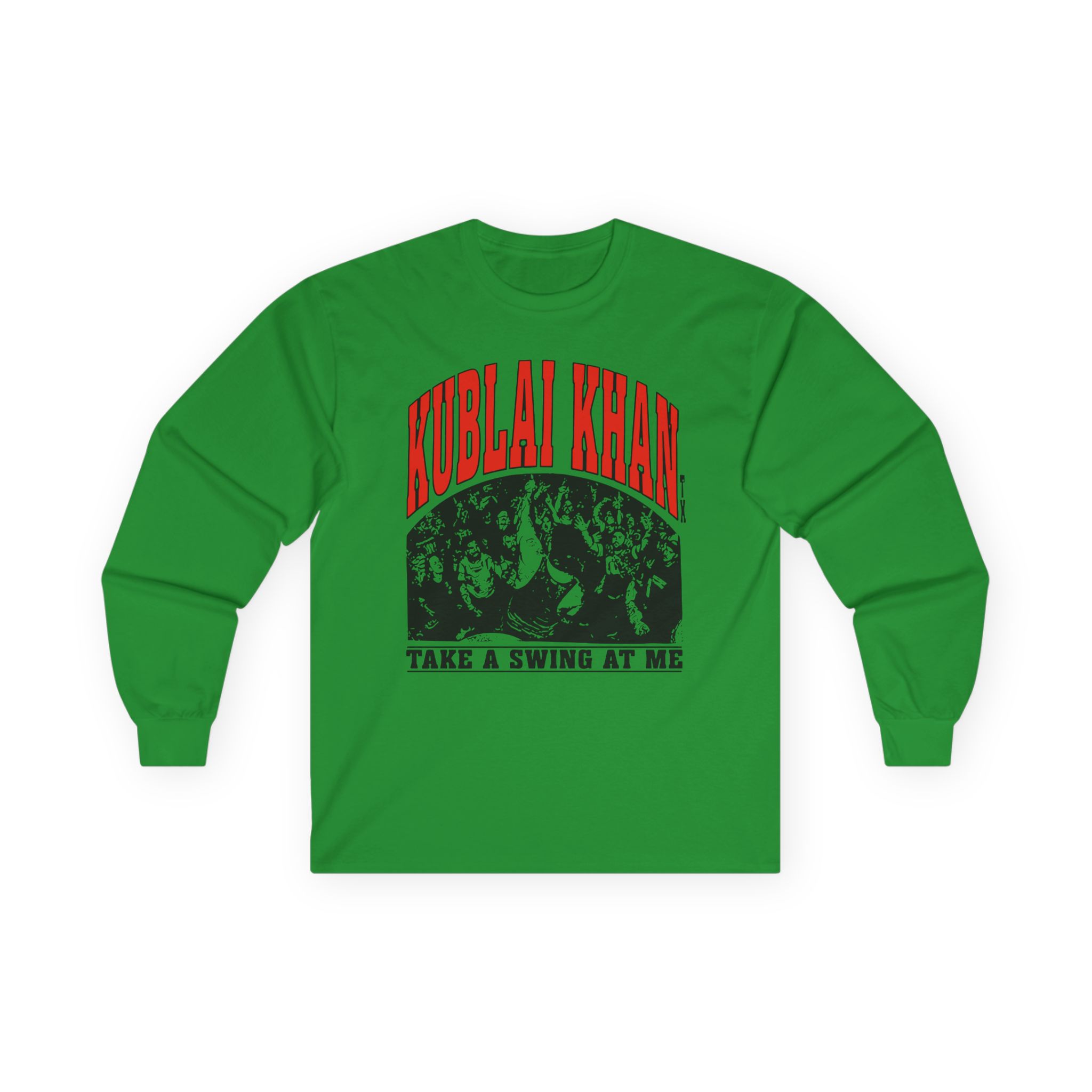 Kublai Khan - Take a Swing at Me Unisex Ultra Cotton Long Sleeve Tee