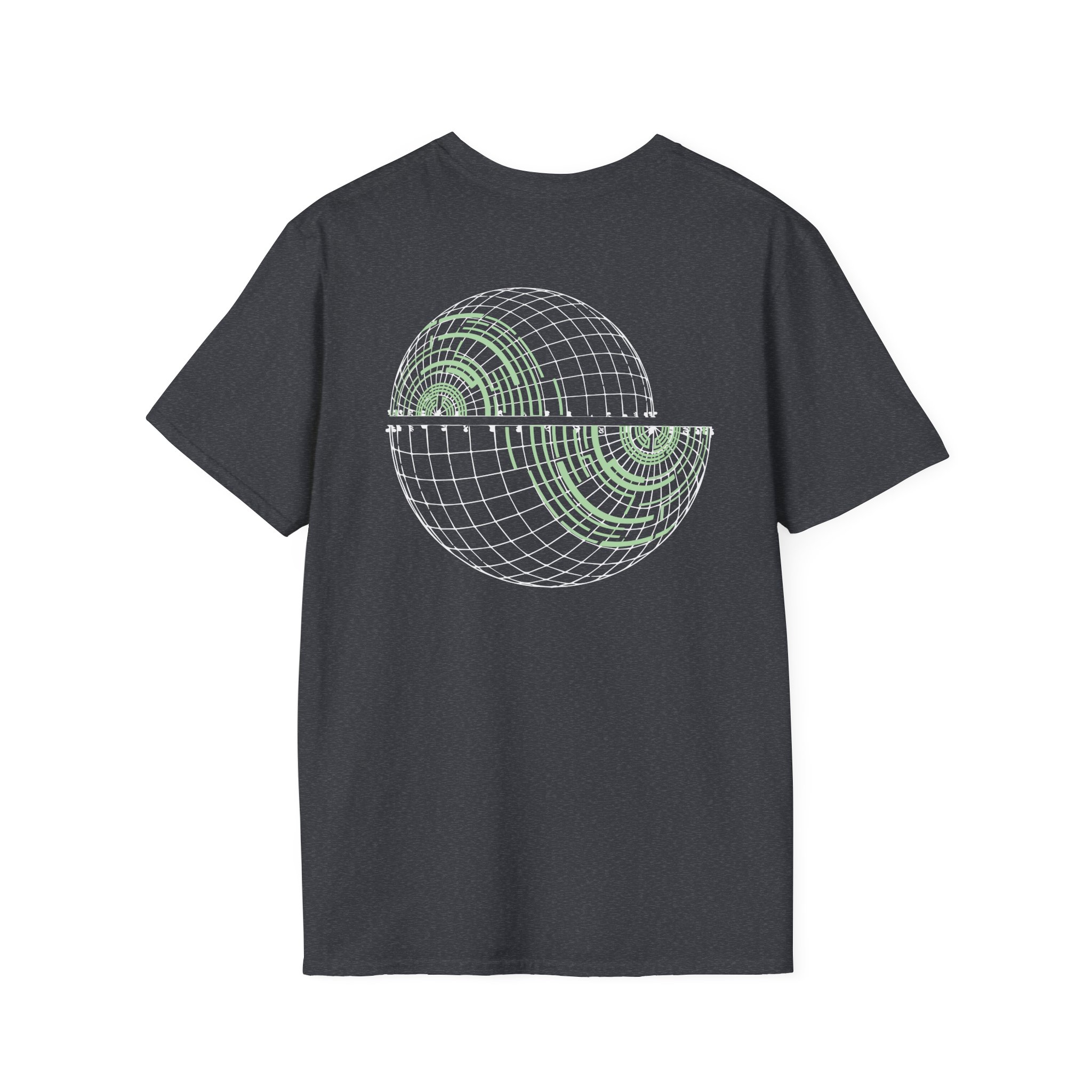 Pendulum Globe Glow in the Dark Logo Unisex Softstyle T-Shirt