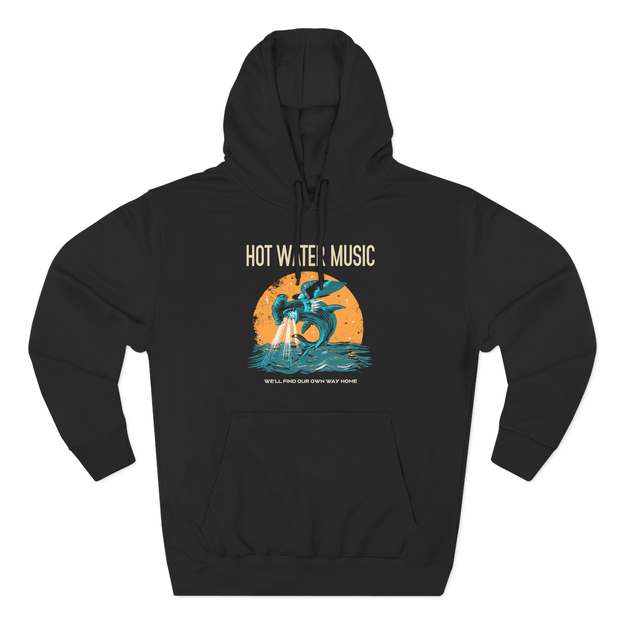 Hot Water Music Three-Panel Fleece Hoodie