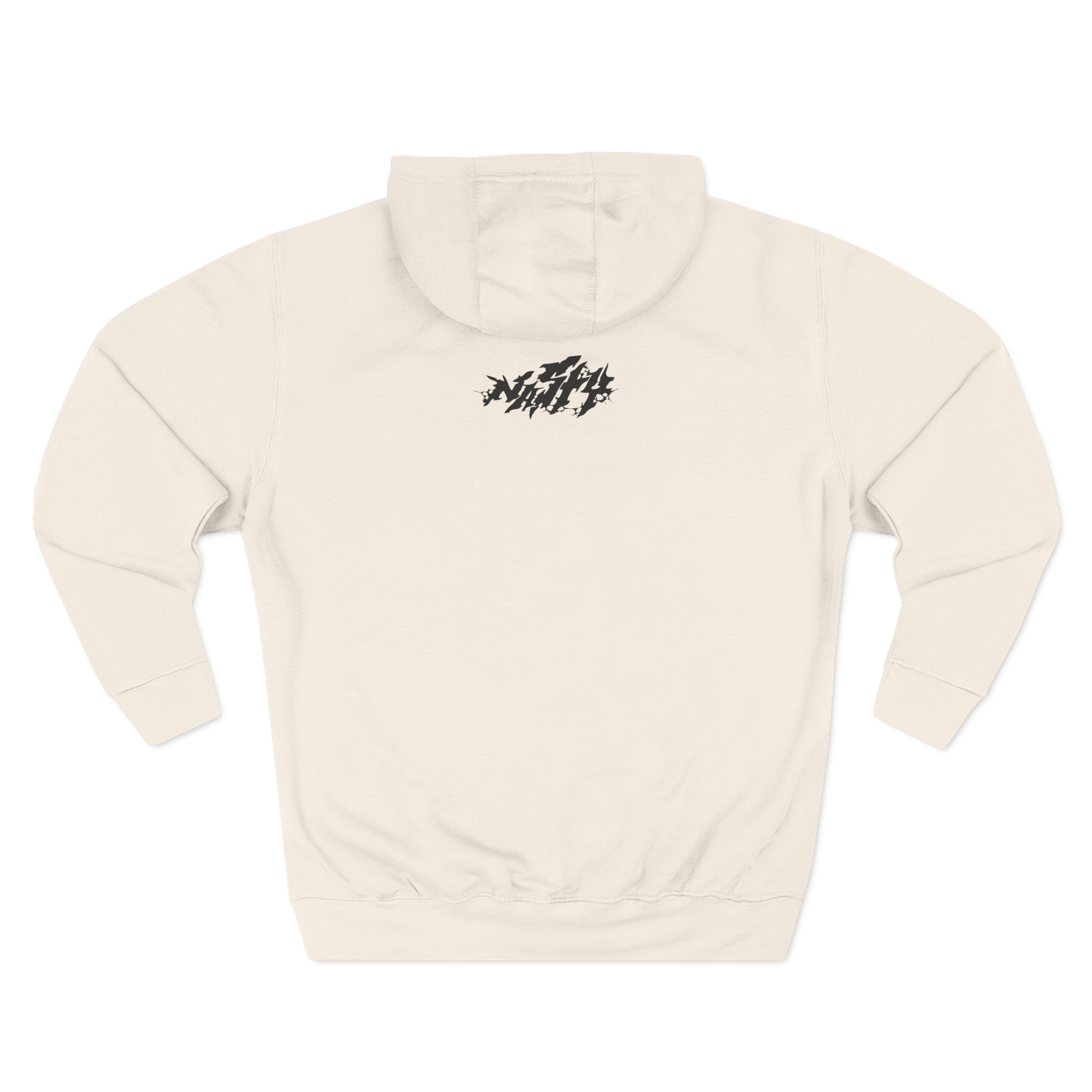 Nasty Love Three-Panel Fleece Hoodie