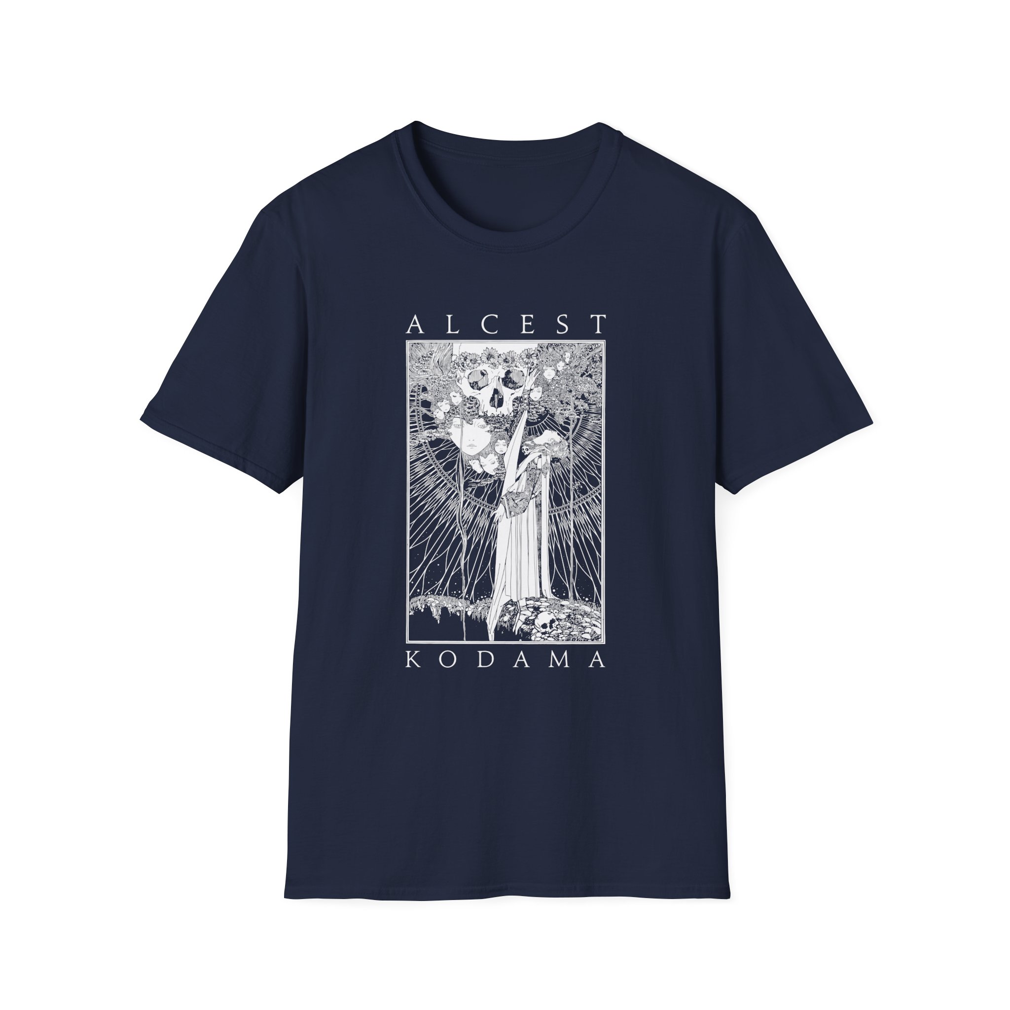 Alcest Kodama Faces Unisex Softstyle T-Shirt