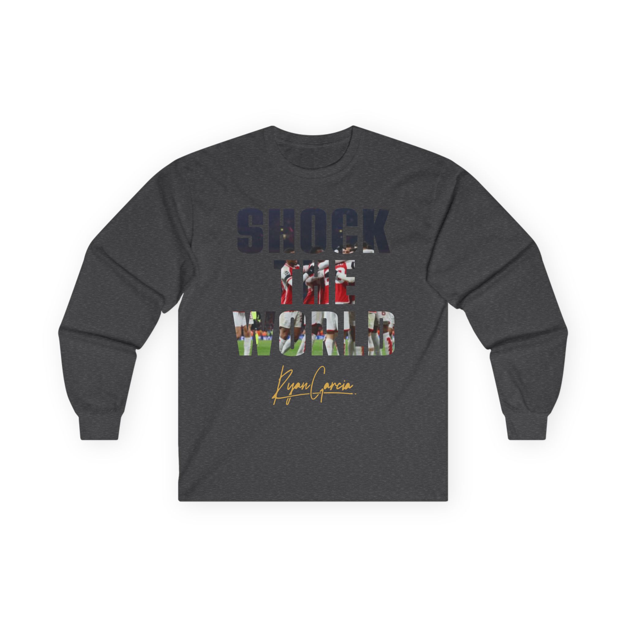 Ryan Garcia shock the world Unisex Ultra Cotton Long Sleeve Tee