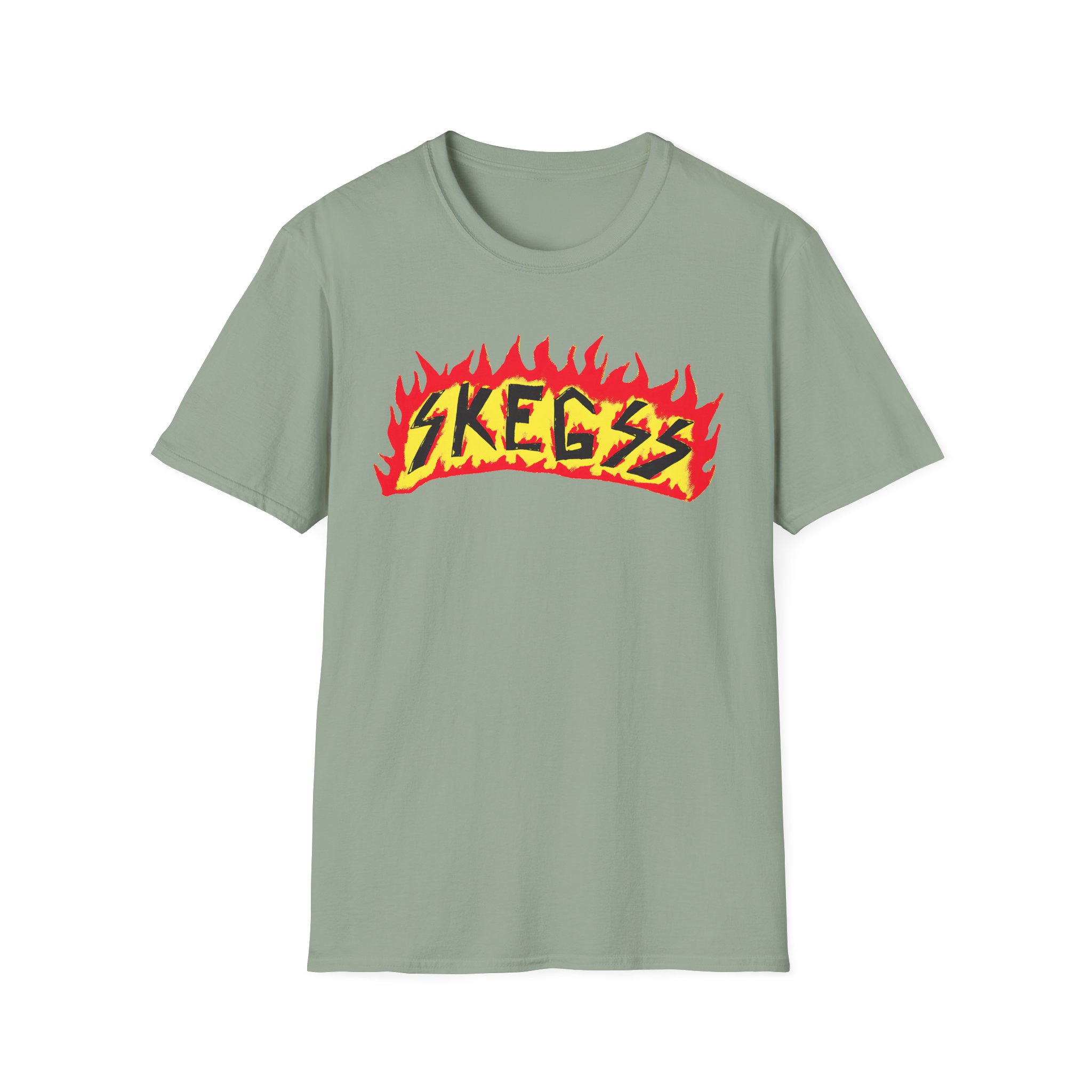 Skegss Flame Logo Unisex Softstyle T-Shirt