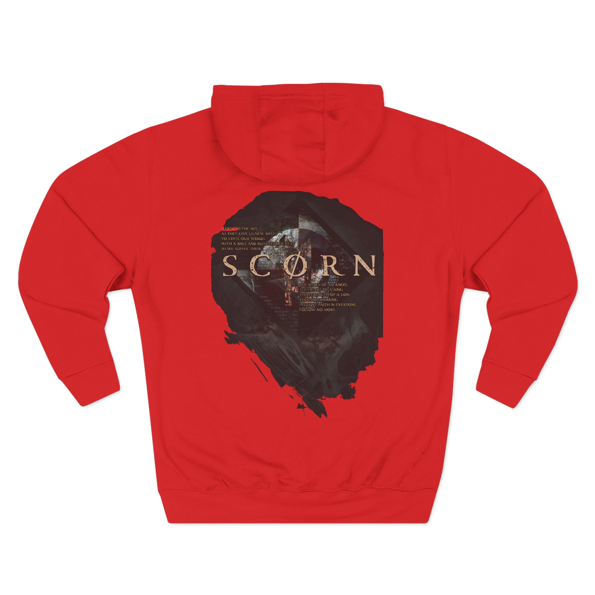 Machine Head Scørn Three-Panel Fleece Hoodie
