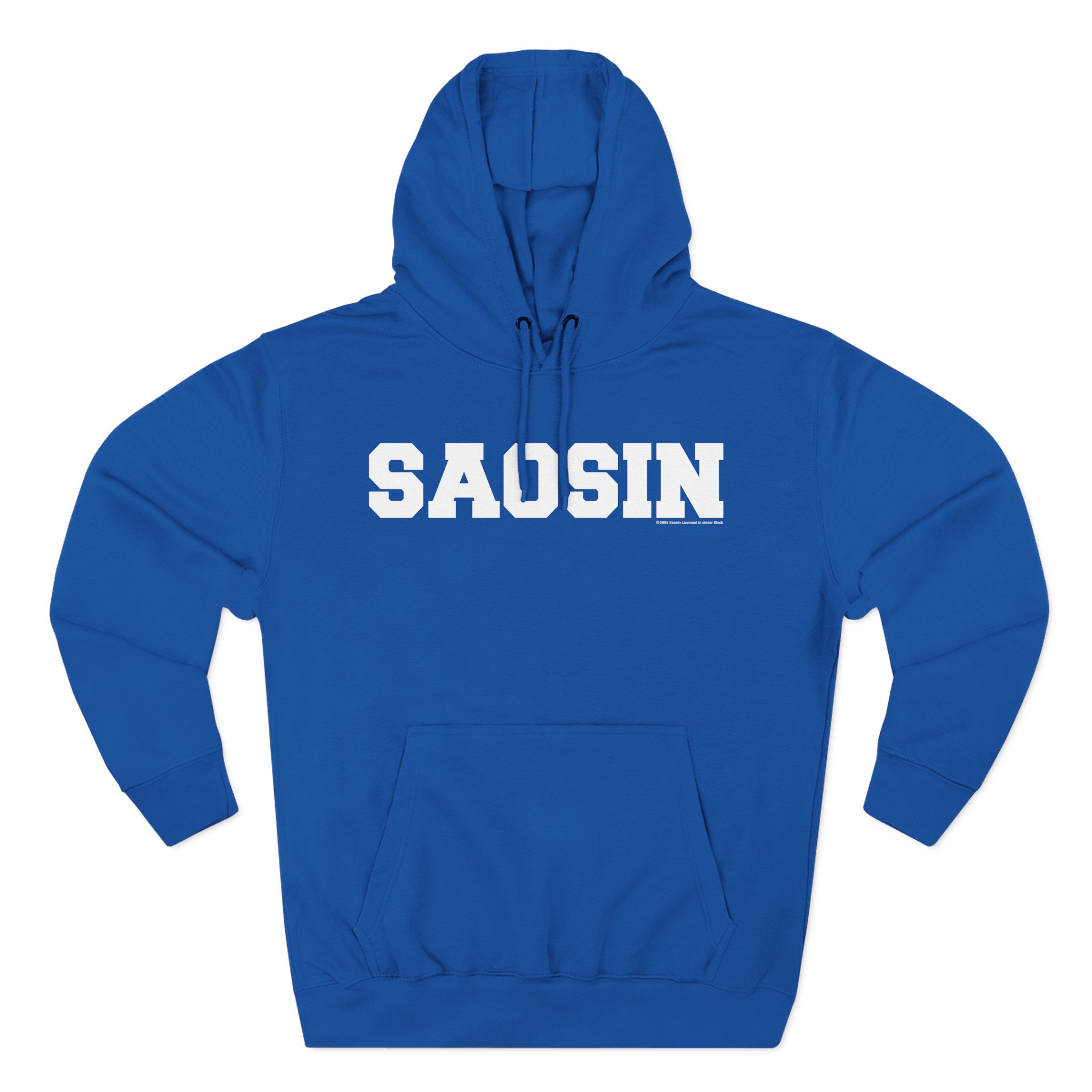 Saosin Three-Panel Fleece Hoodie