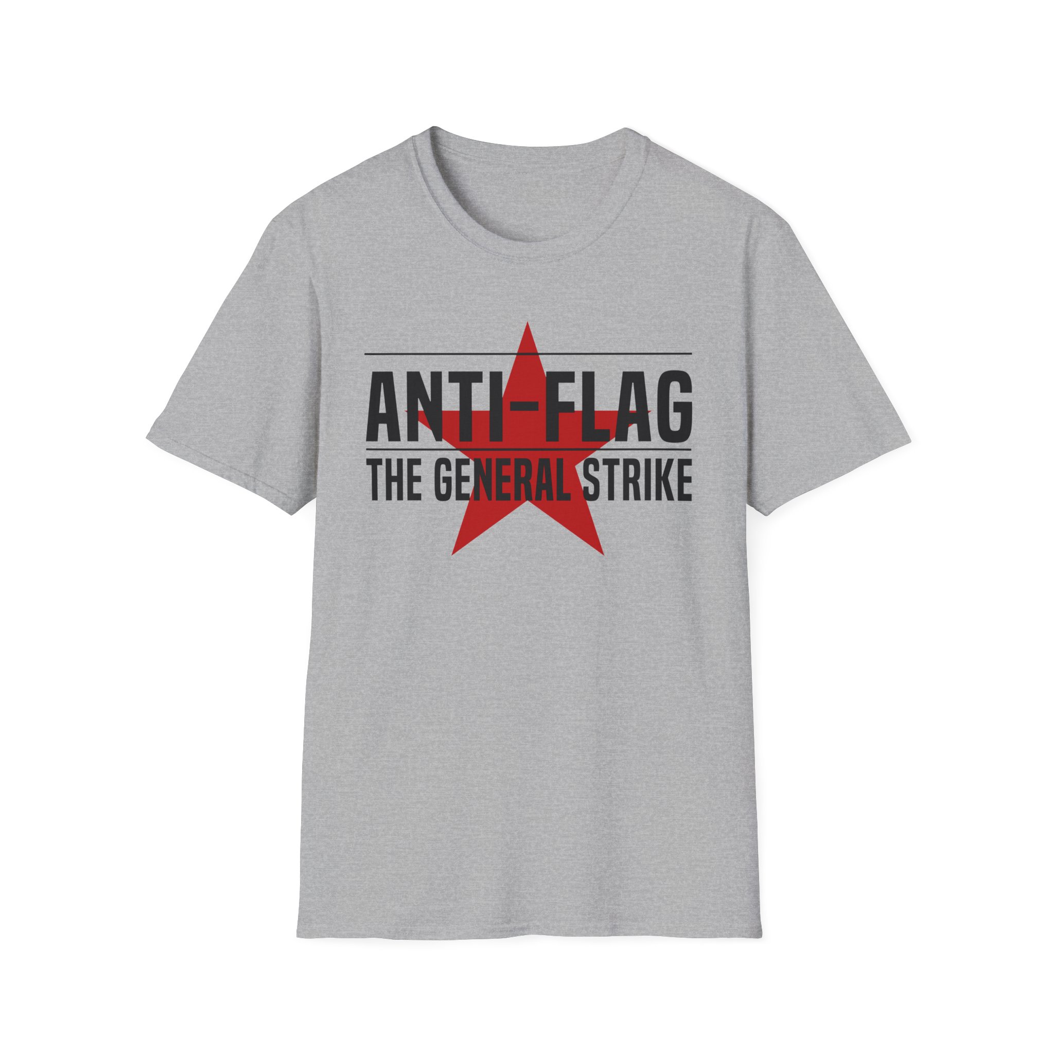 Anti Flag the General Strike Unisex Softstyle T-Shirt