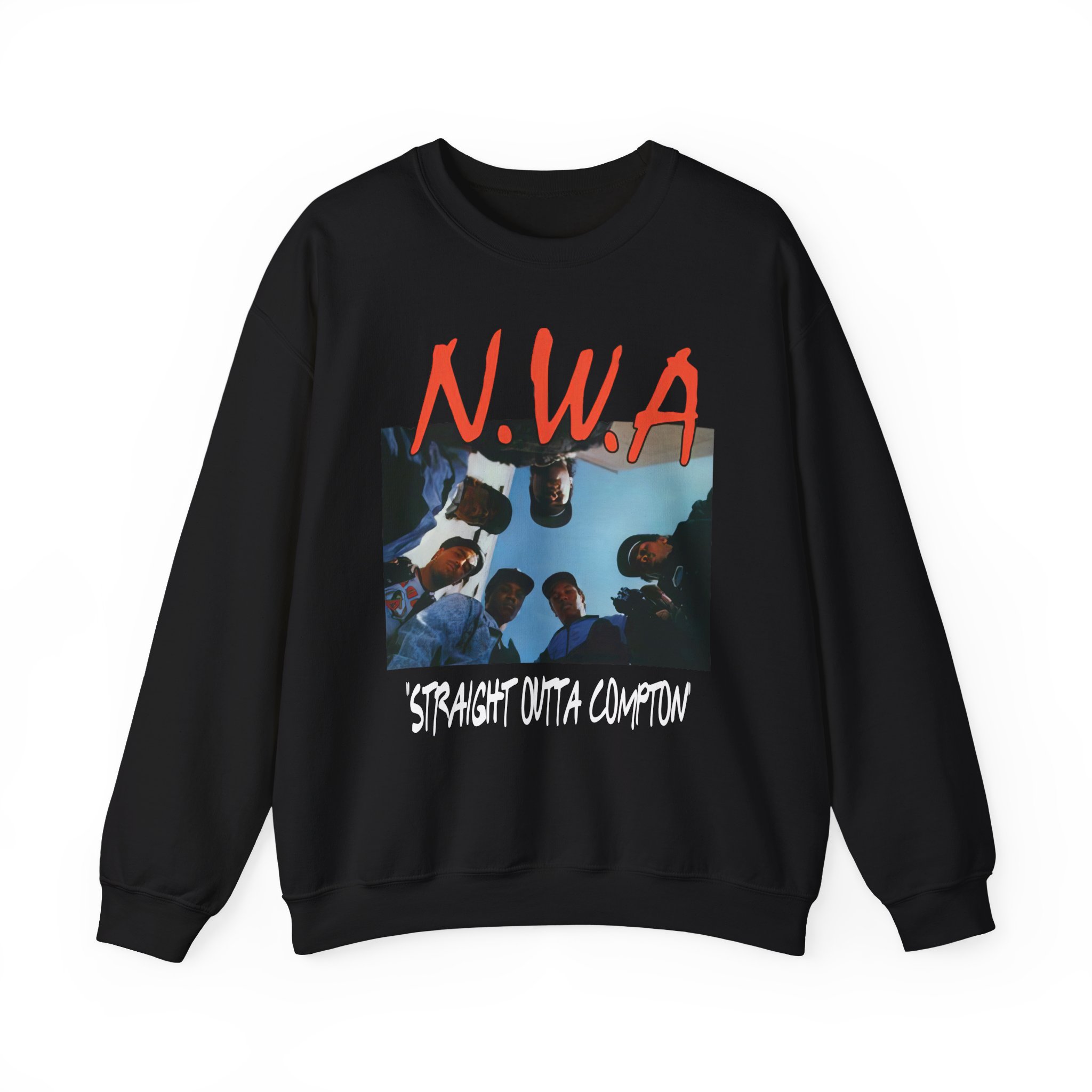 NWA Straight Outta Compton Unisex Heavy Blendâ„¢ Crewneck Sweatshirt