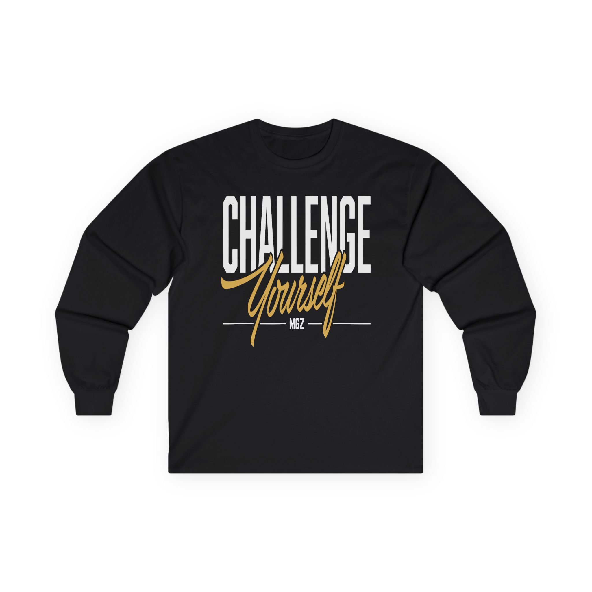 Morgz Mgz Challenge Yourself Unisex Ultra Cotton Long Sleeve Tee