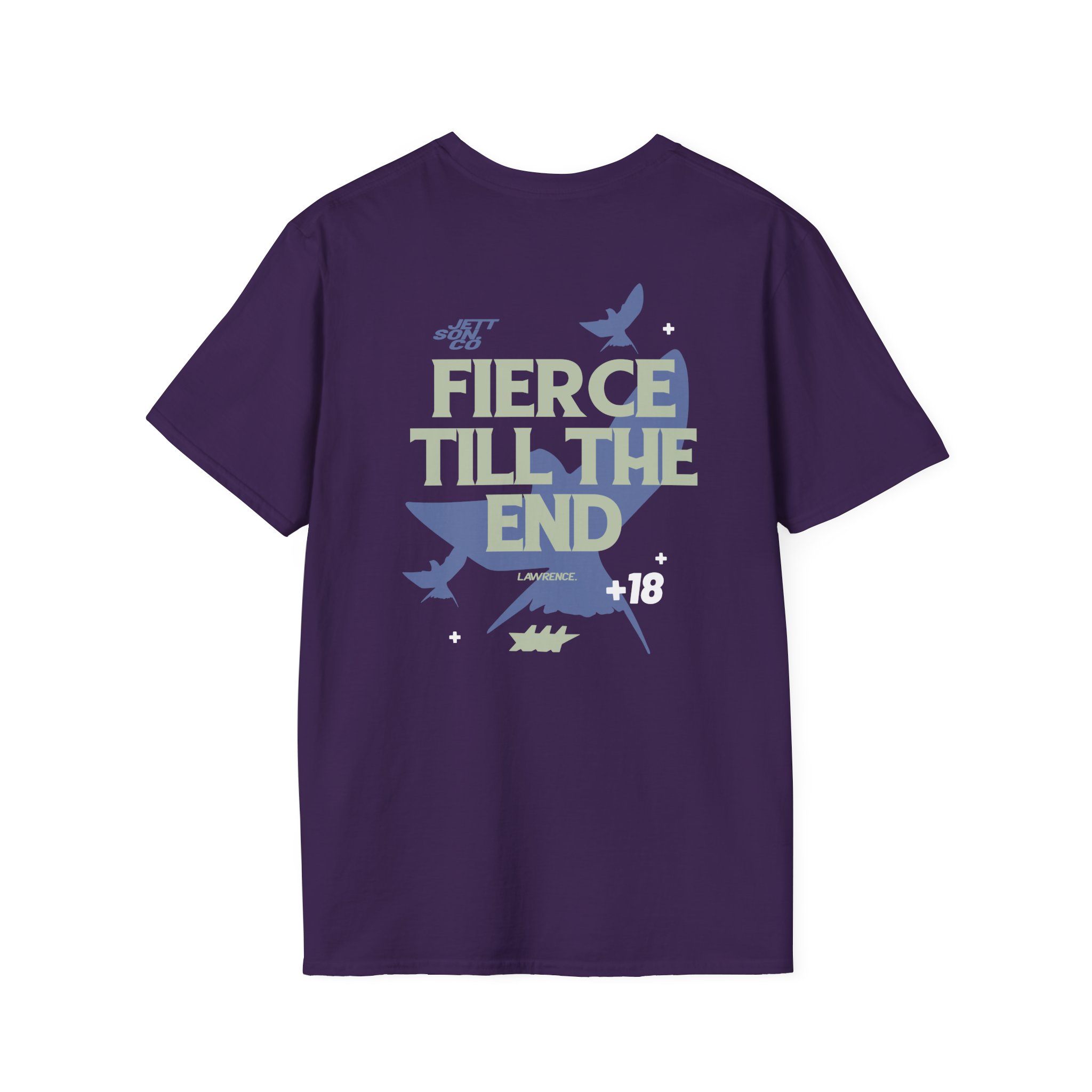Jett Lawrenc Fierce Till the End Unisex Softstyle T-Shirt