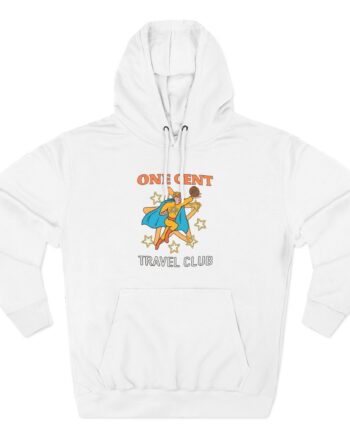 Ryan Trahan One Cent Adventure Awaits Travel Club Three-Panel Fleece Hoodie