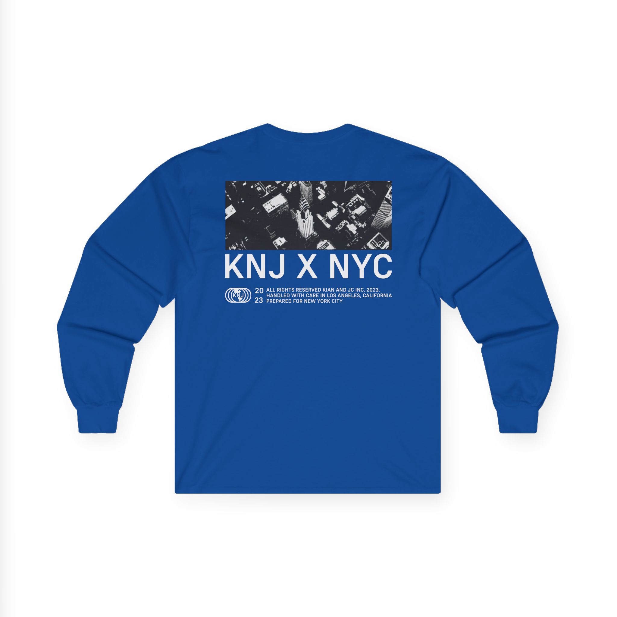 KNJ Unisex Ultra Cotton Long Sleeve Tee