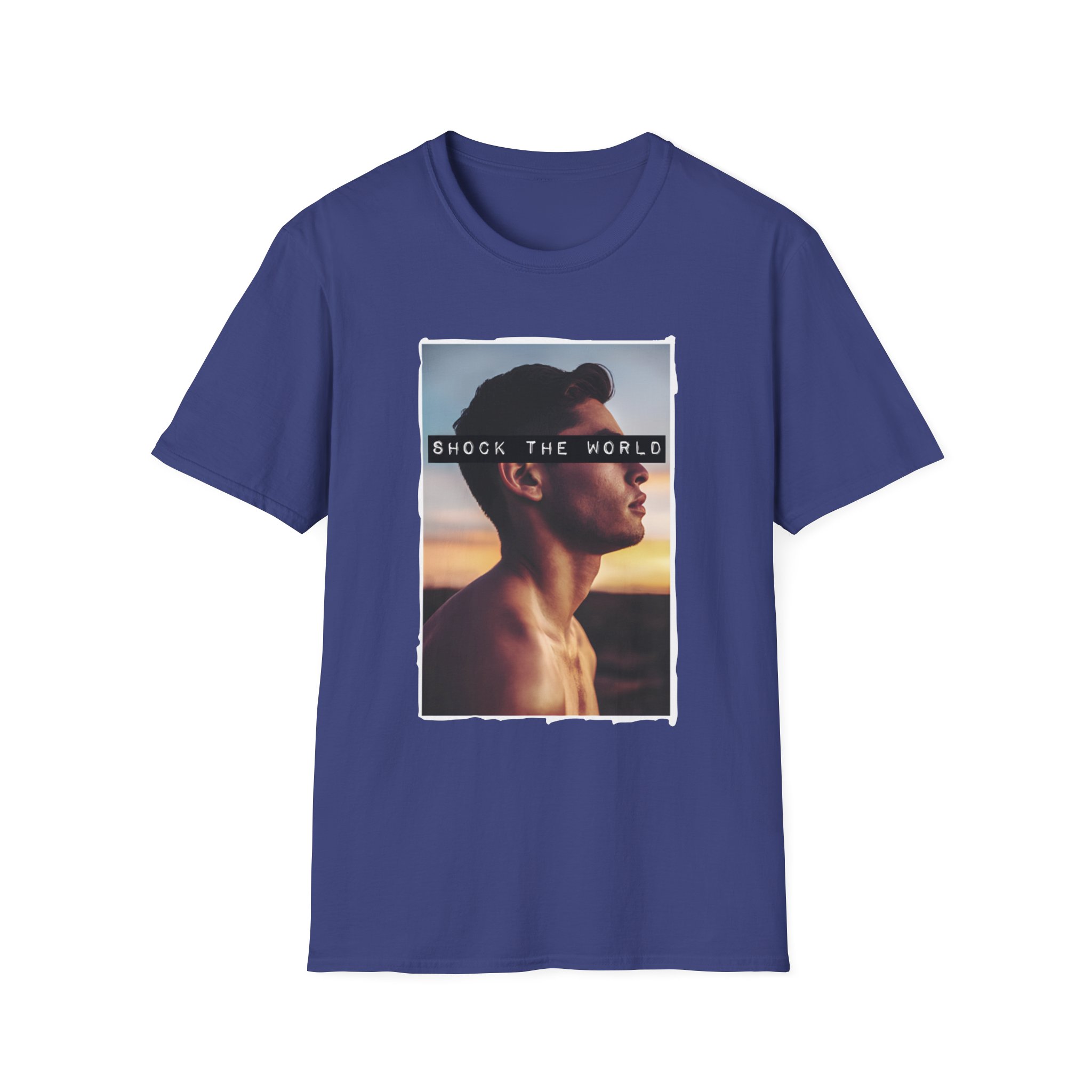 Ryan Garcia Shock the World Unisex Softstyle T-Shirt
