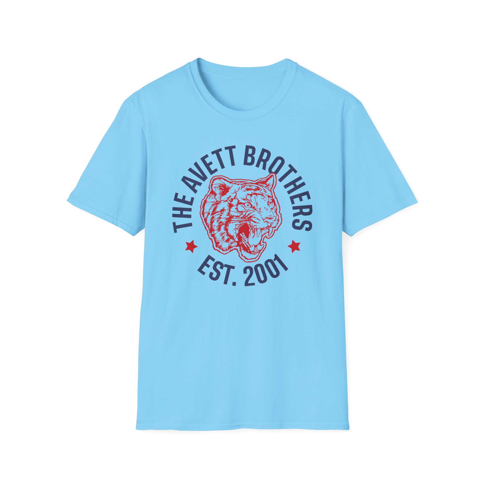 Avett Brothers Tiger Raglan Unisex Softstyle T-Shirt