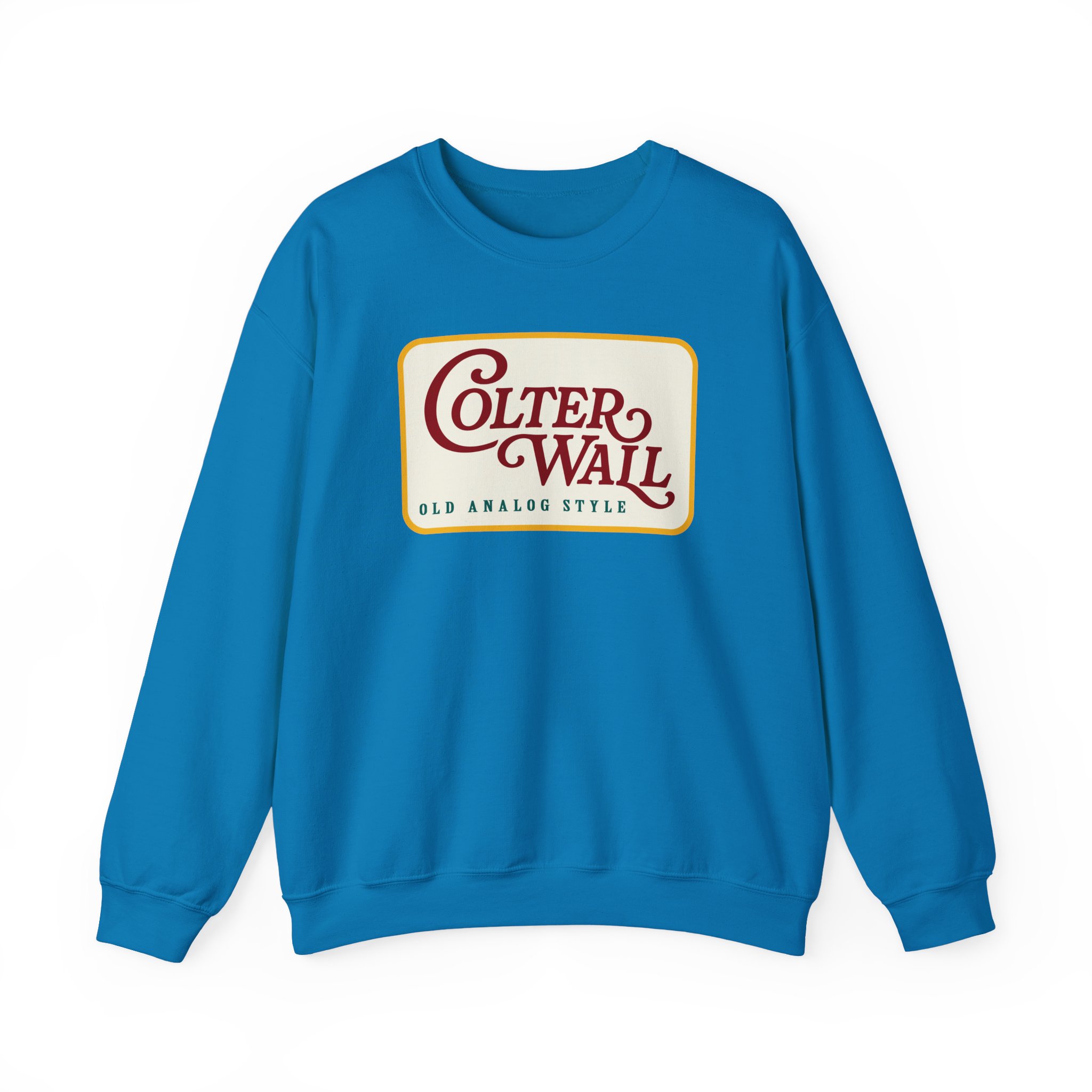 Colter Wall Old Analog Style Unisex Heavy Blendâ„¢ Crewneck Sweatshirt