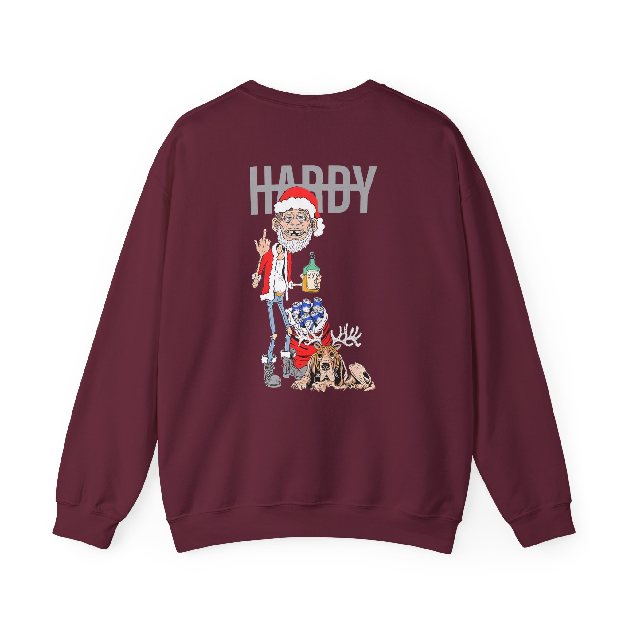 Hardy Jim Bob Holiday Unisex Heavy Blendâ„¢ Crewneck Sweatshirt