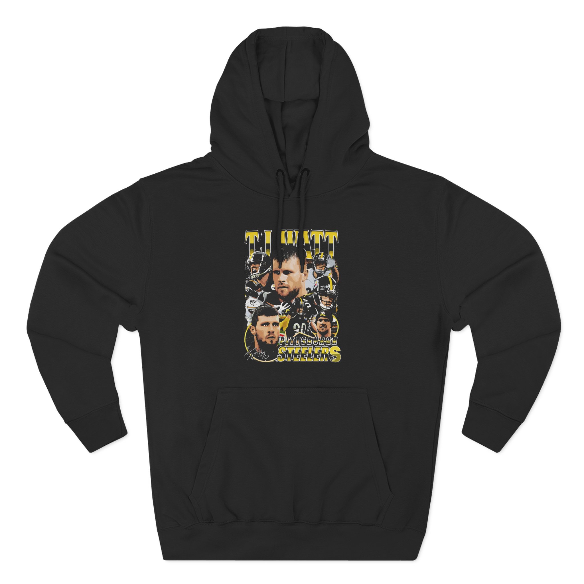 Tj Watt Three-Panel Fleece Hoodie