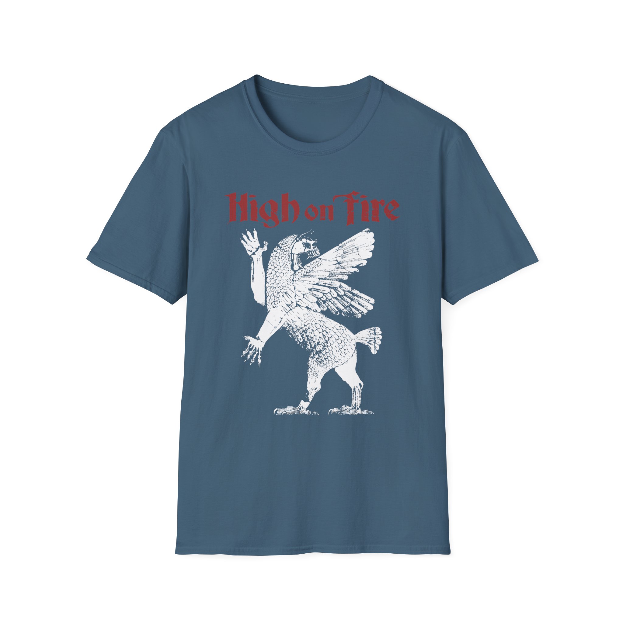 High on Fire Gryphon Unisex Softstyle T-Shirt