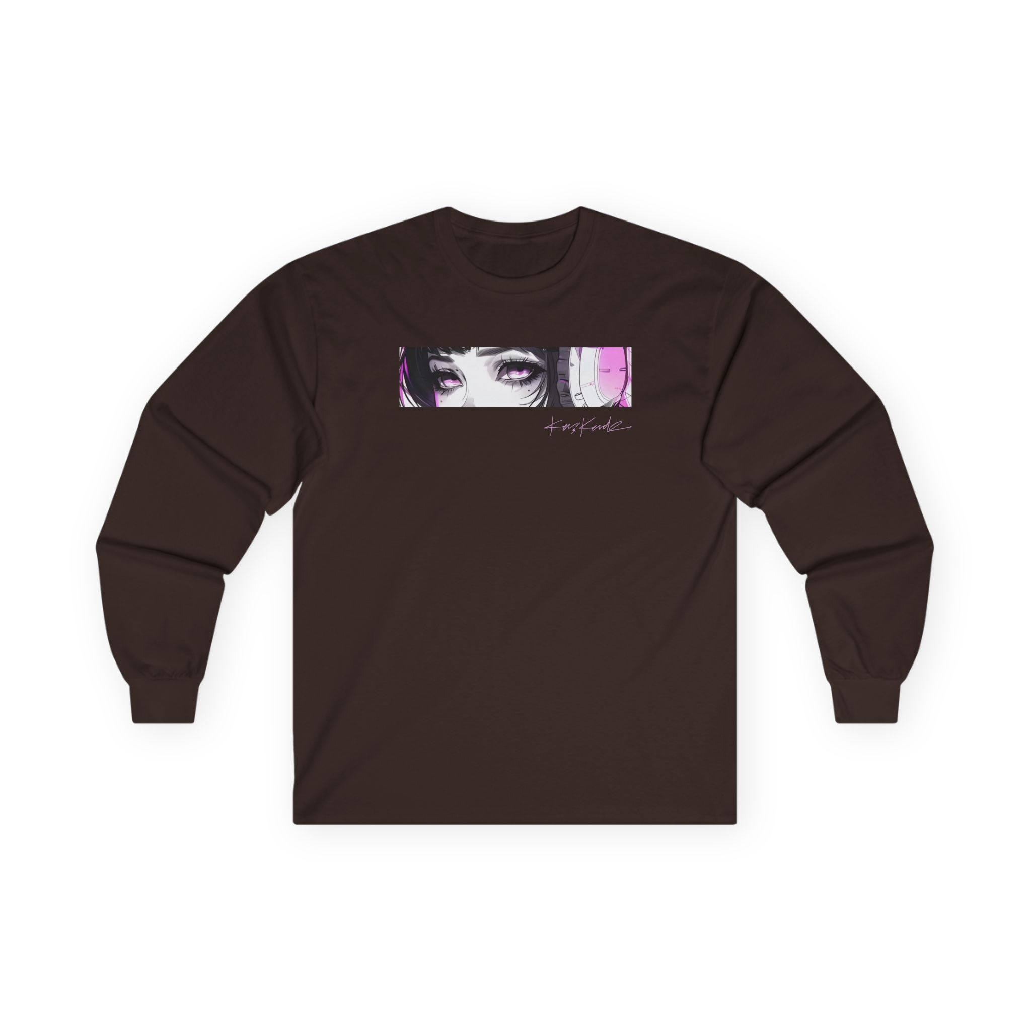 Kaskade Anime Eyes Unisex Ultra Cotton Long Sleeve Tee