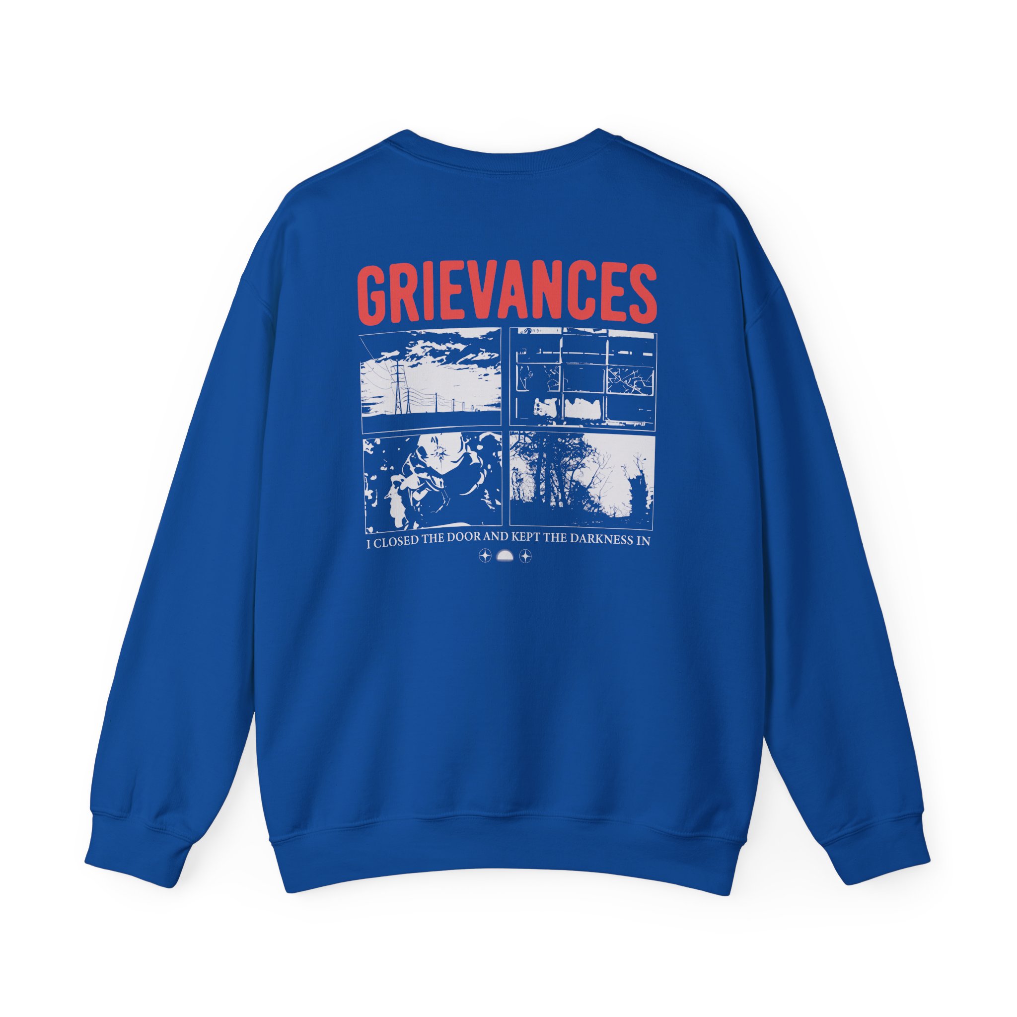 Rolo Tomassi Grievances Unisex Heavy Blend Crewneck Sweatshirt