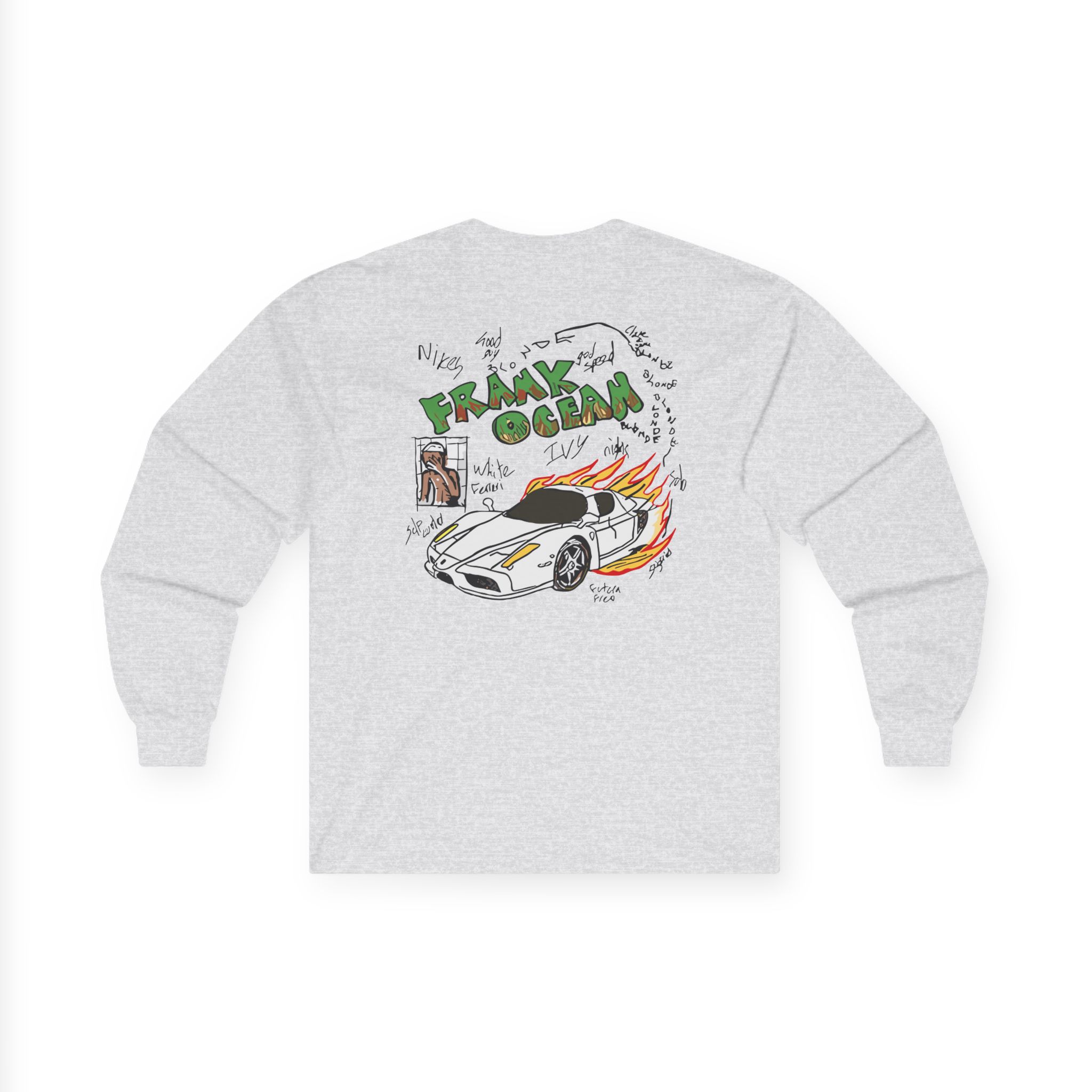 Frank Ocean Blond Art Unisex Ultra Cotton Long Sleeve Tee