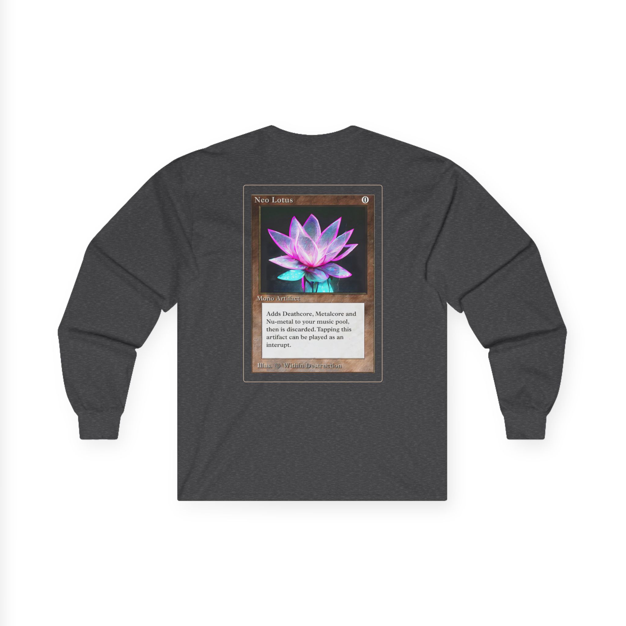 Within Destruction Neo Lotus x MTG Unisex Ultra Cotton Long Sleeve Tee