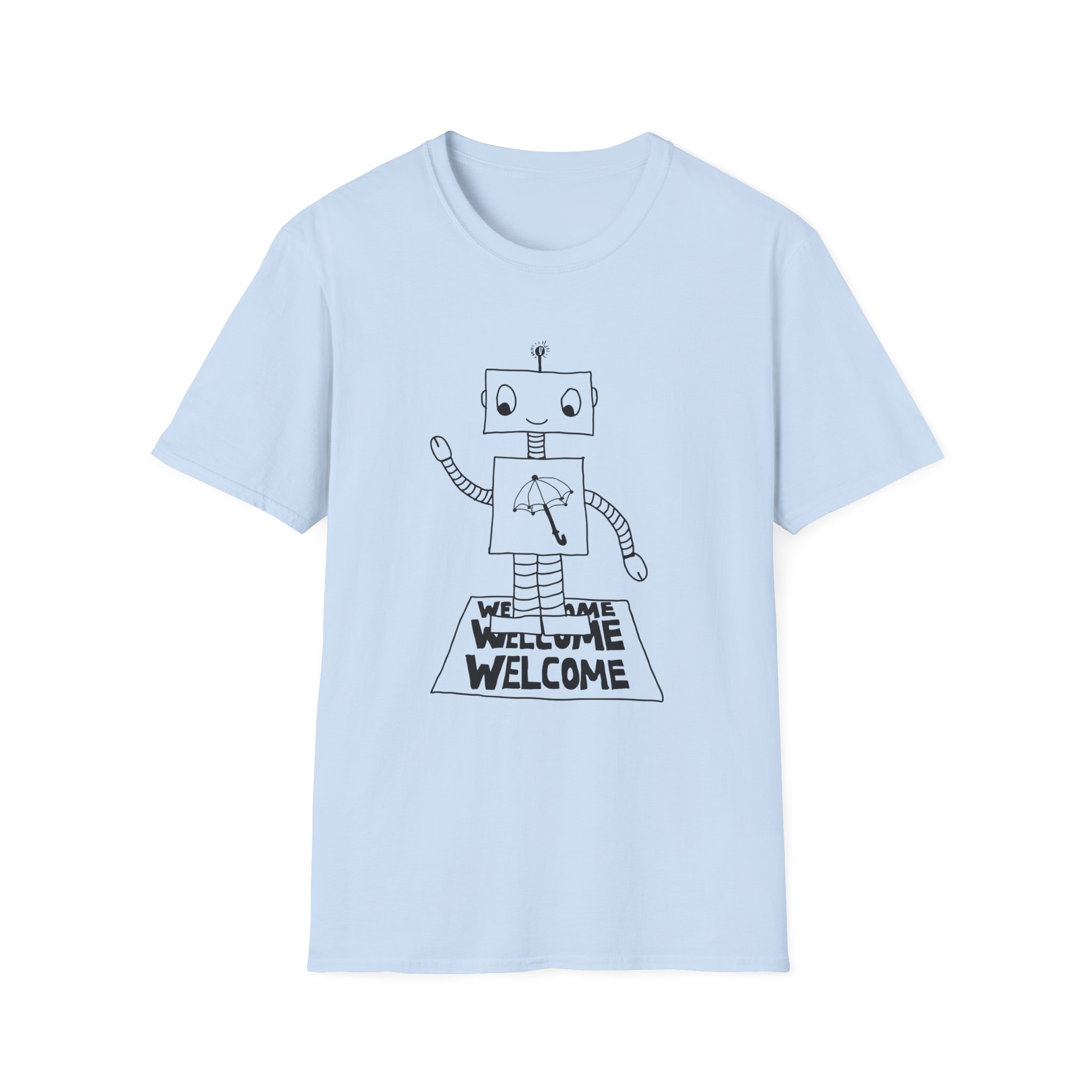 Armchair Expert Robot Unisex Softstyle T-Shirt