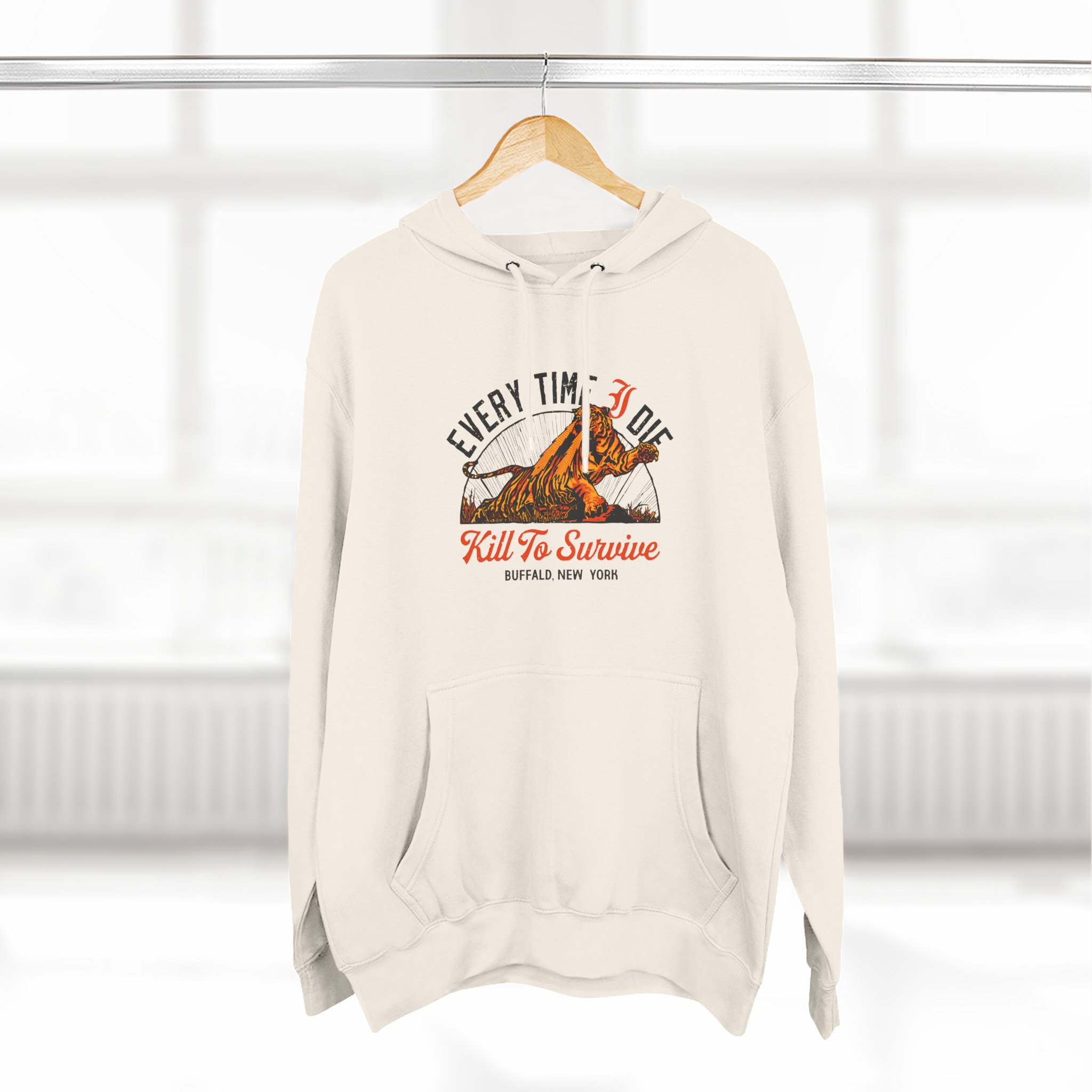 Every Time I Die Kill to Survive Three-panel Fleece Hoodie