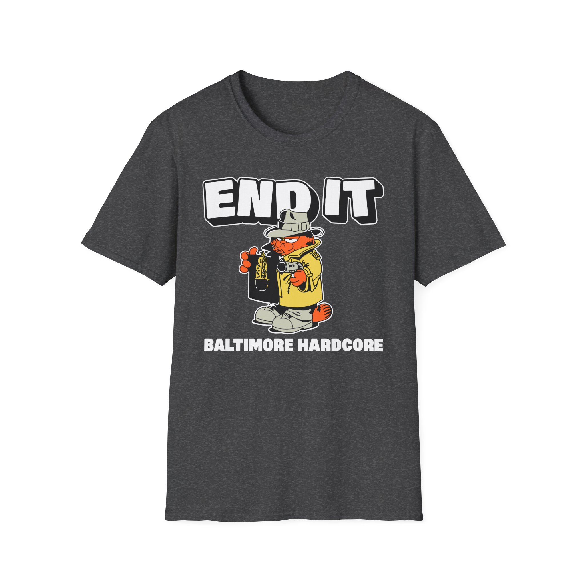End It Baltimore Hardcore Unisex Softstyle T-Shirt