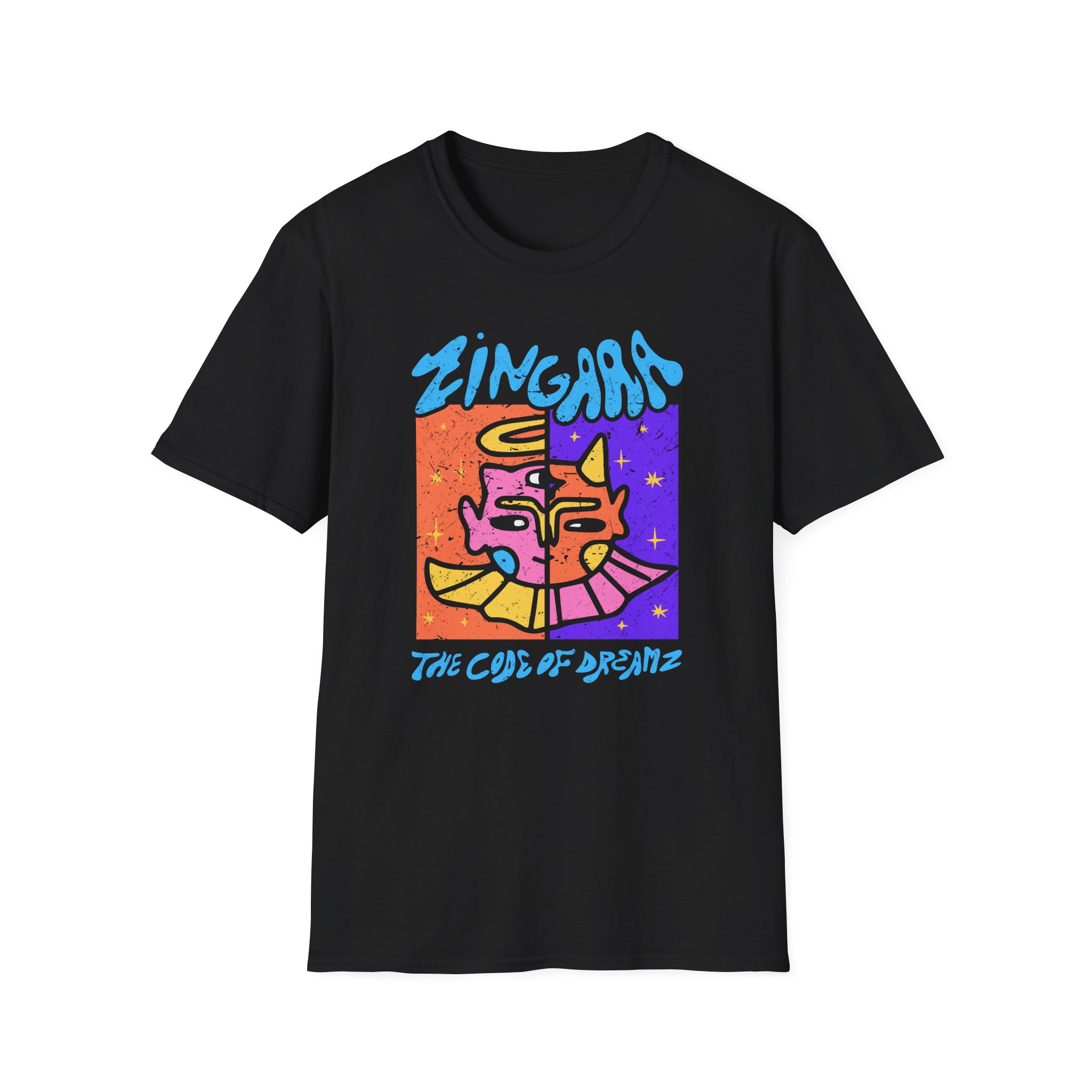 Zingara Good and Evil Unisex Softstyle T-Shirt