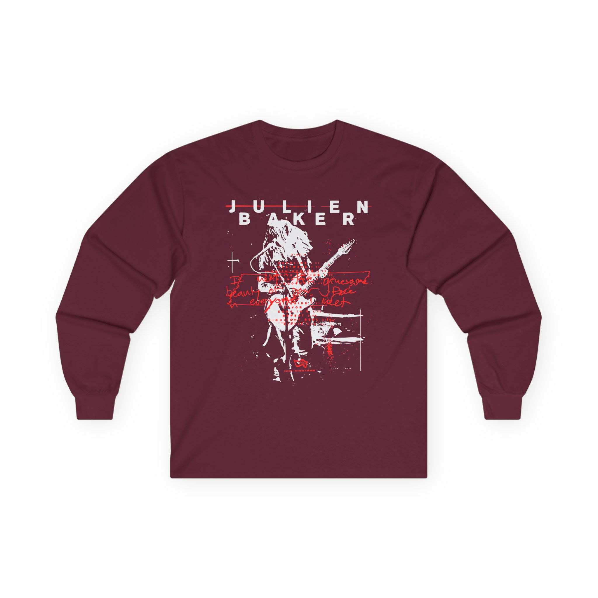 Julien Baker Live Flier Unisex Ultra Cotton Long Sleeve Tee