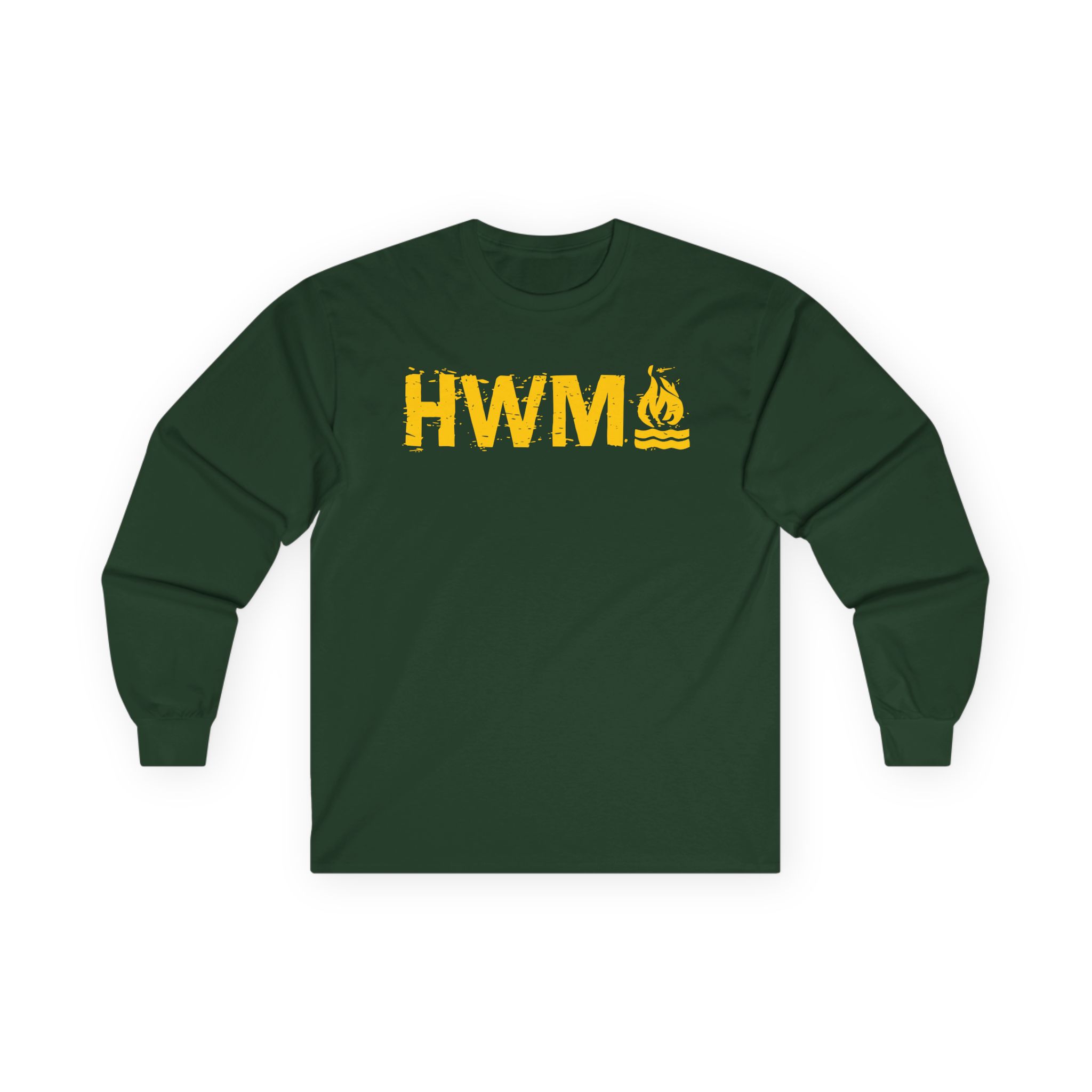 Hot Water Music OG Letter Unisex Ultra Cotton Long Sleeve Tee