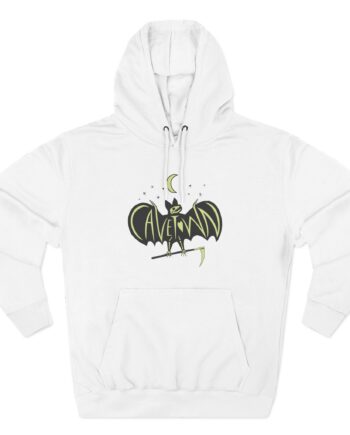 Cavetown Glow Bat Three-Panel Fleece Hoodie