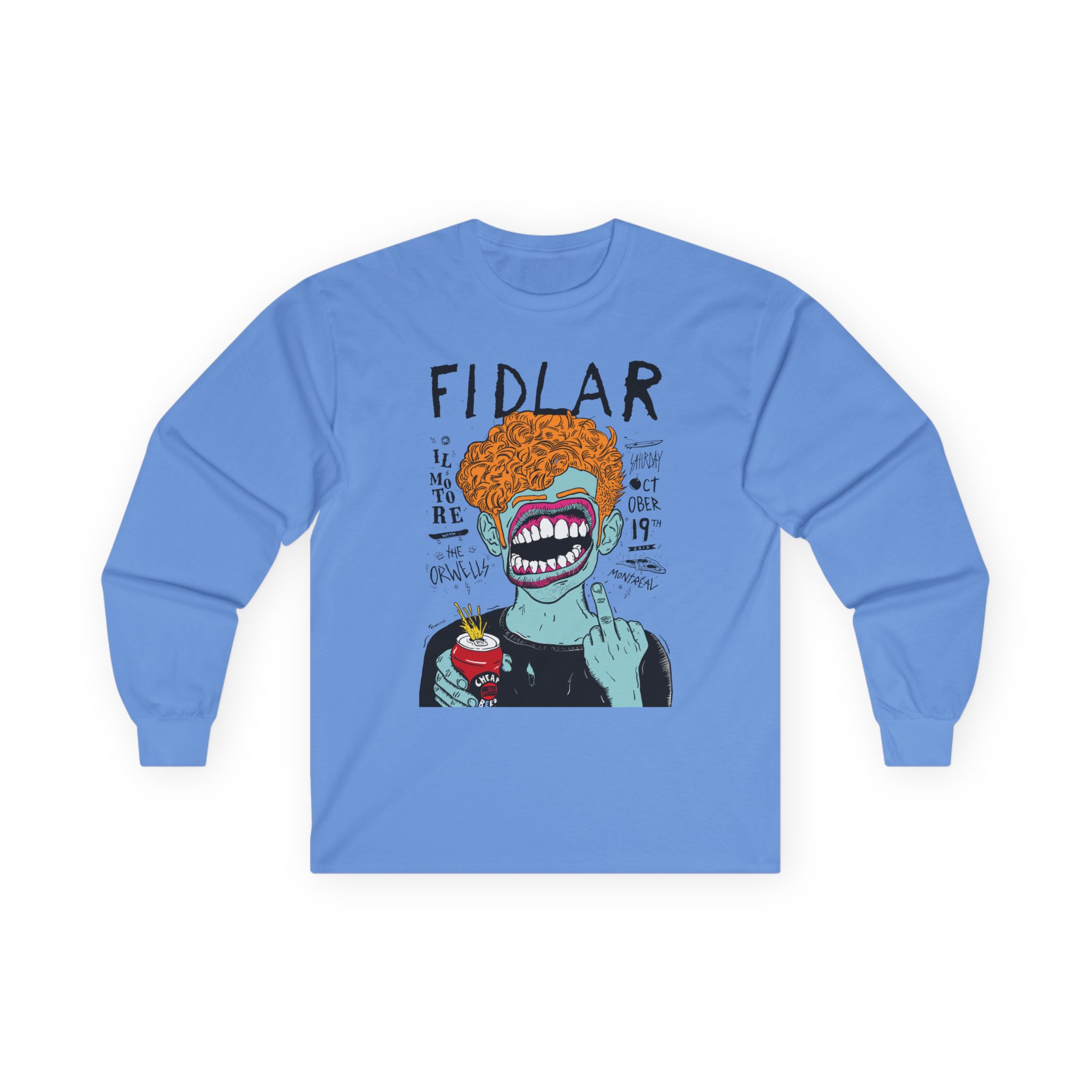 Fidlar Band Rock the Orwells Unisex Ultra Cotton Long Sleeve Tee
