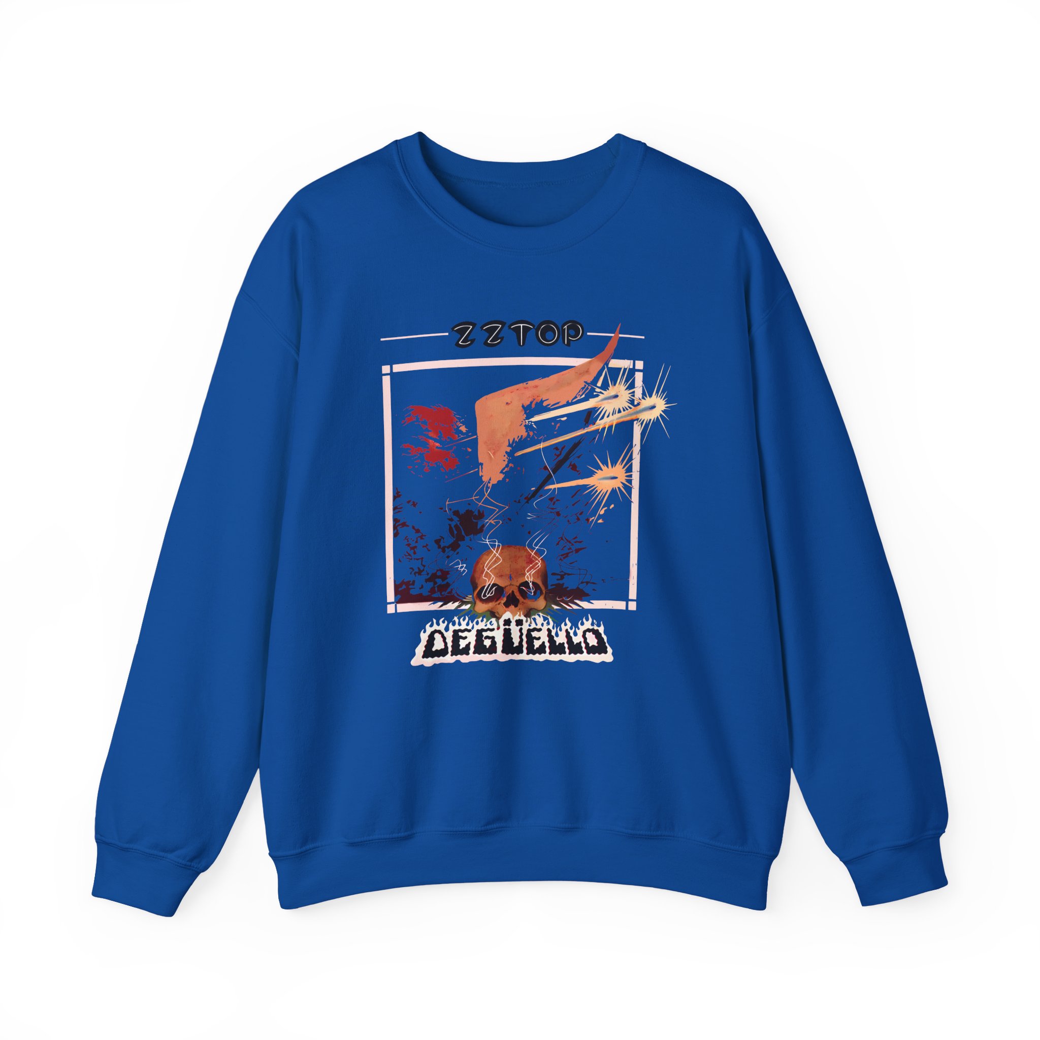 Zz Top Degüello Unisex Heavy Blend™ Crewneck Sweatshirt