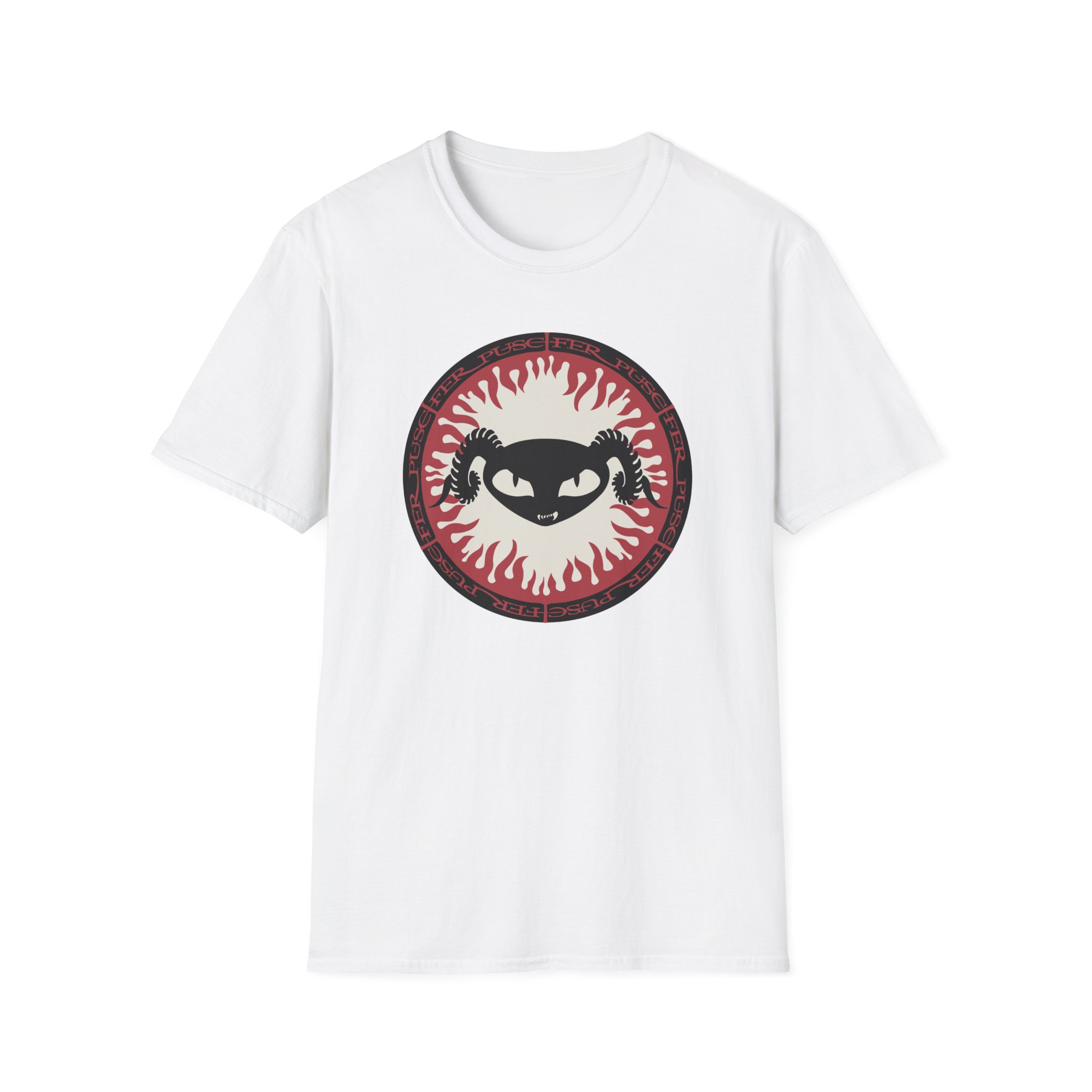 Puscifer Flame Logo Unisex Softstyle T-Shirt