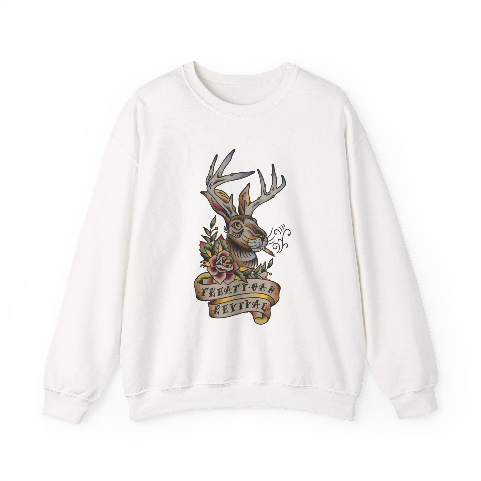 Treaty Oak Revival Jack Rabbit Unisex Heavy Blendâ„¢ Crewneck Sweatshirt