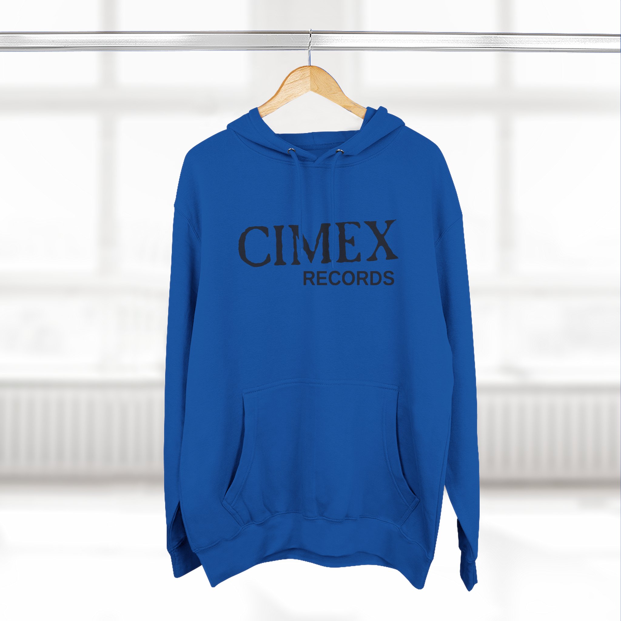 Anti Cimex Records Three-panel Fleece Hoodie