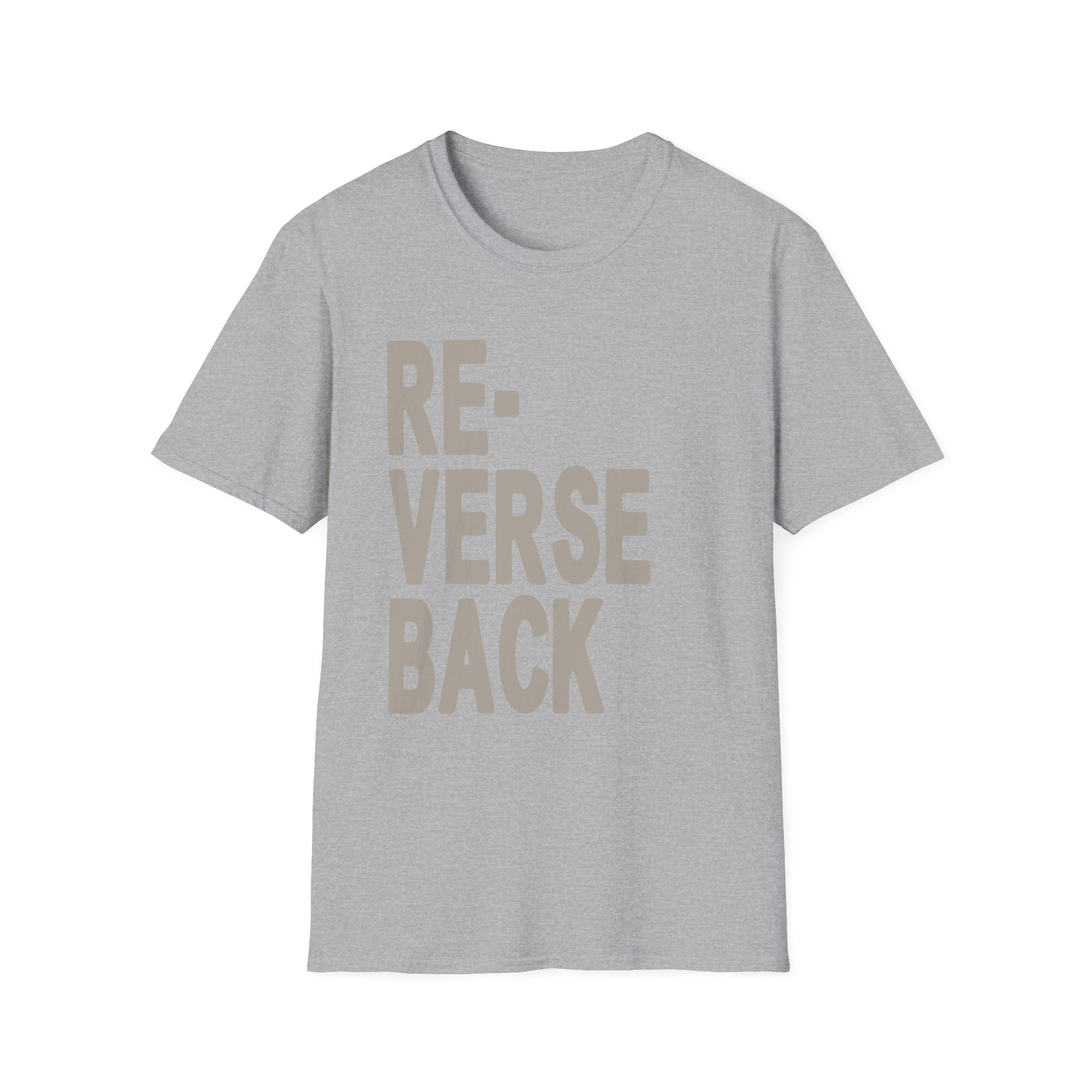 Armchair Expert Reverse Back Unisex Softstyle T-Shirt
