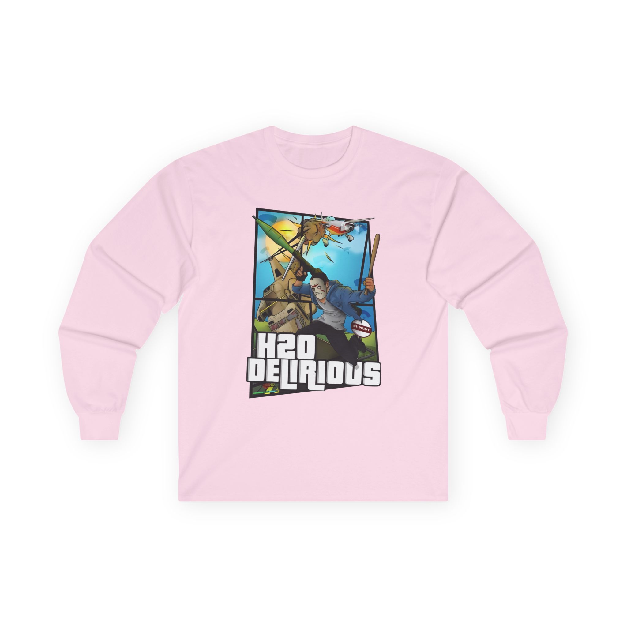 H2odelirious Unisex Ultra Cotton Long Sleeve Tee