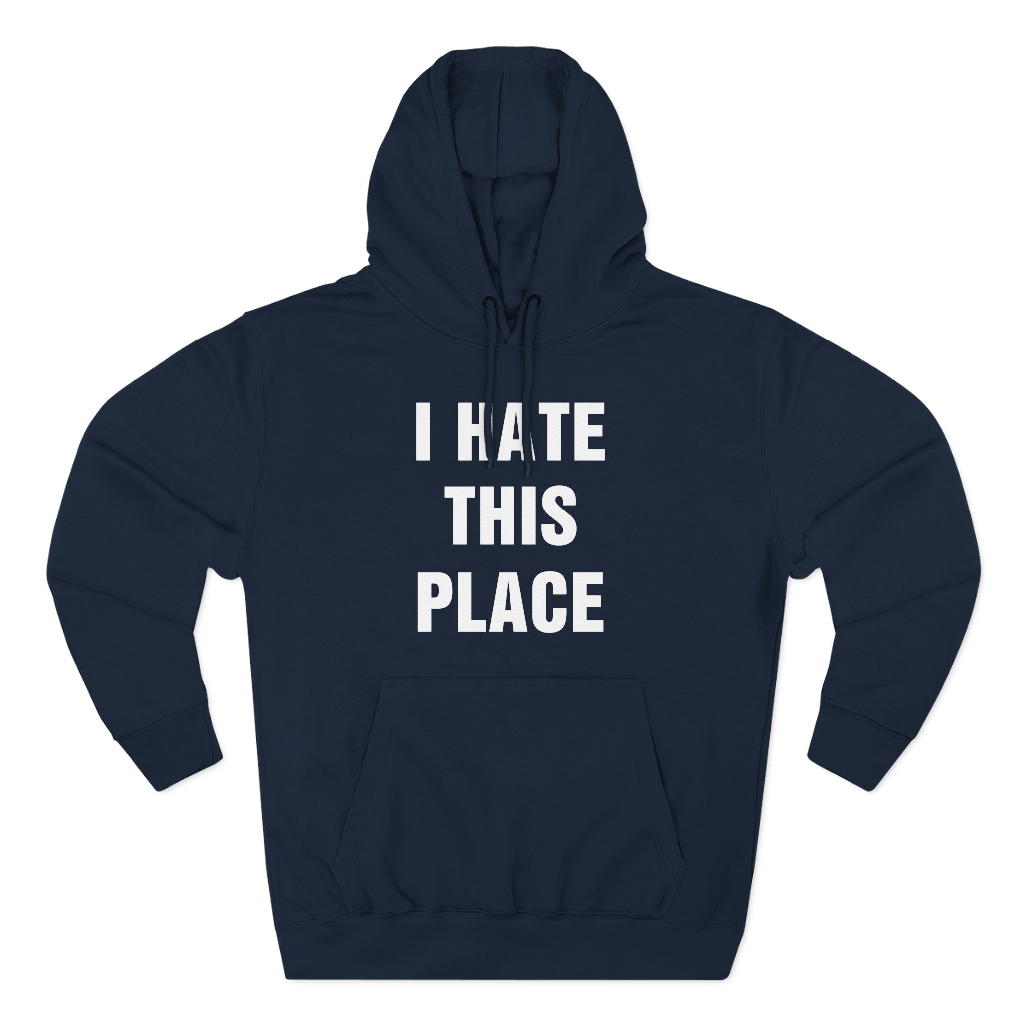 Hot Water Music I Hate This Place Three-Panel Fleece Hoodie