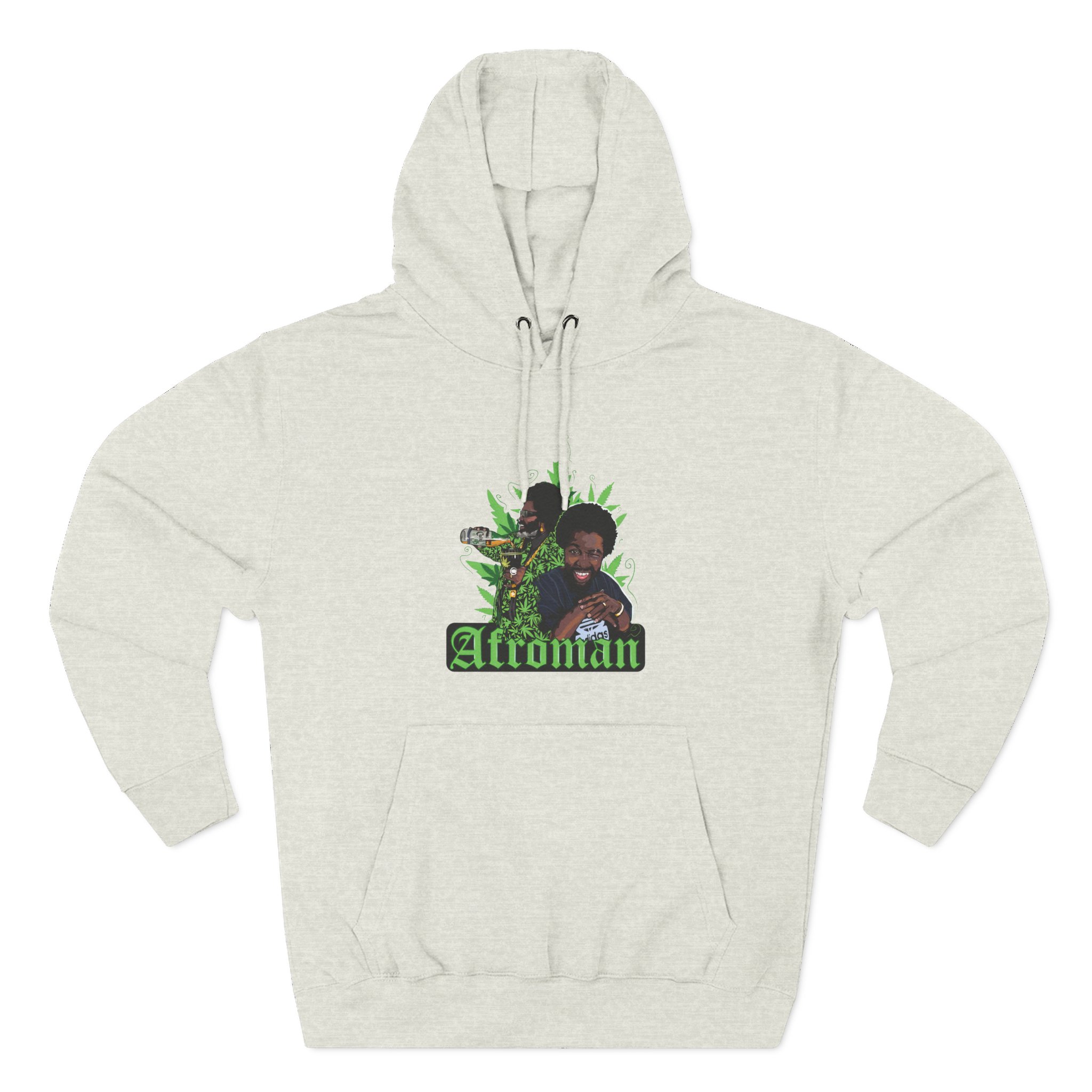 Afroman version 3 Three-Panel Fleece Hoodie