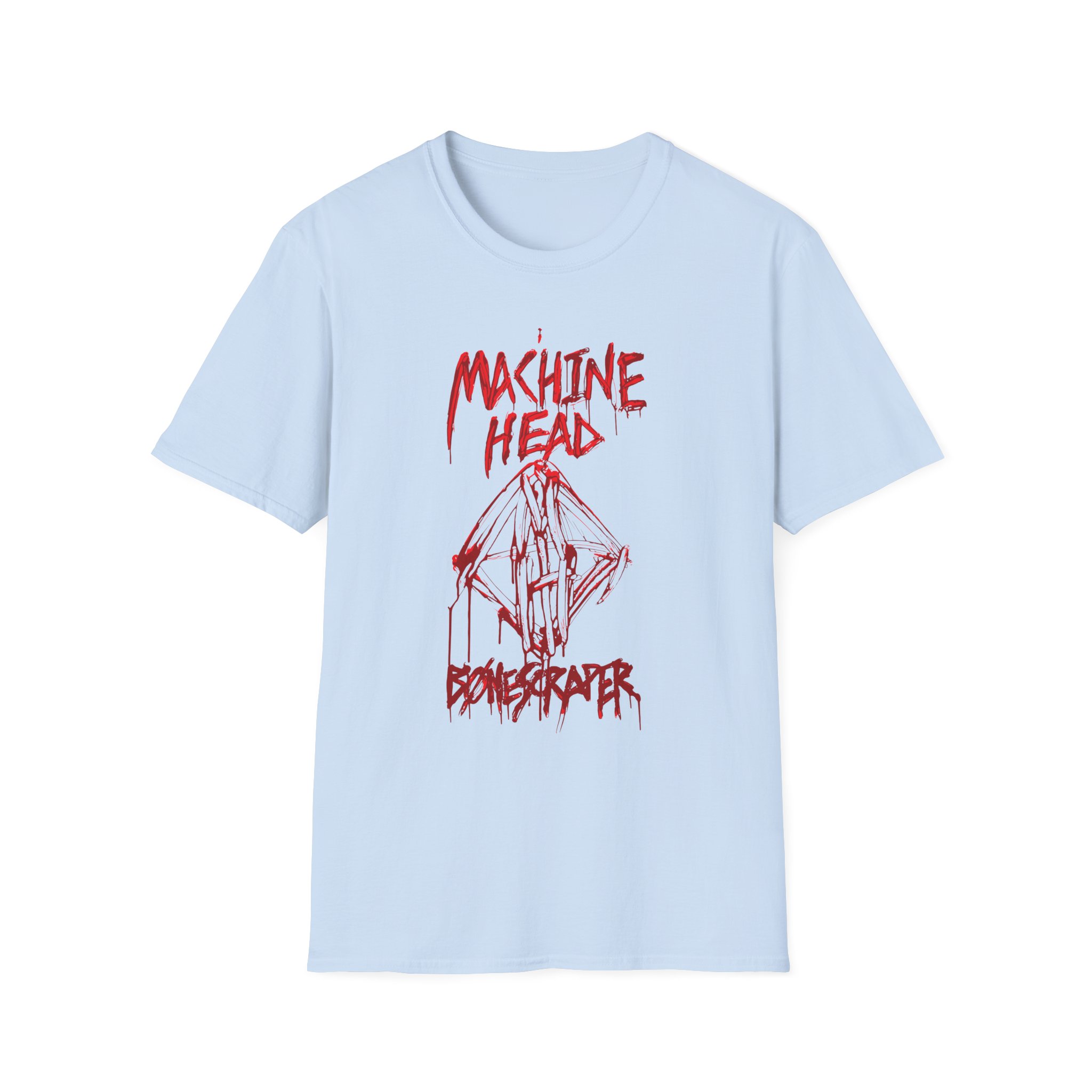 Machine Head Bønescraper Unisex Softstyle T-Shirt